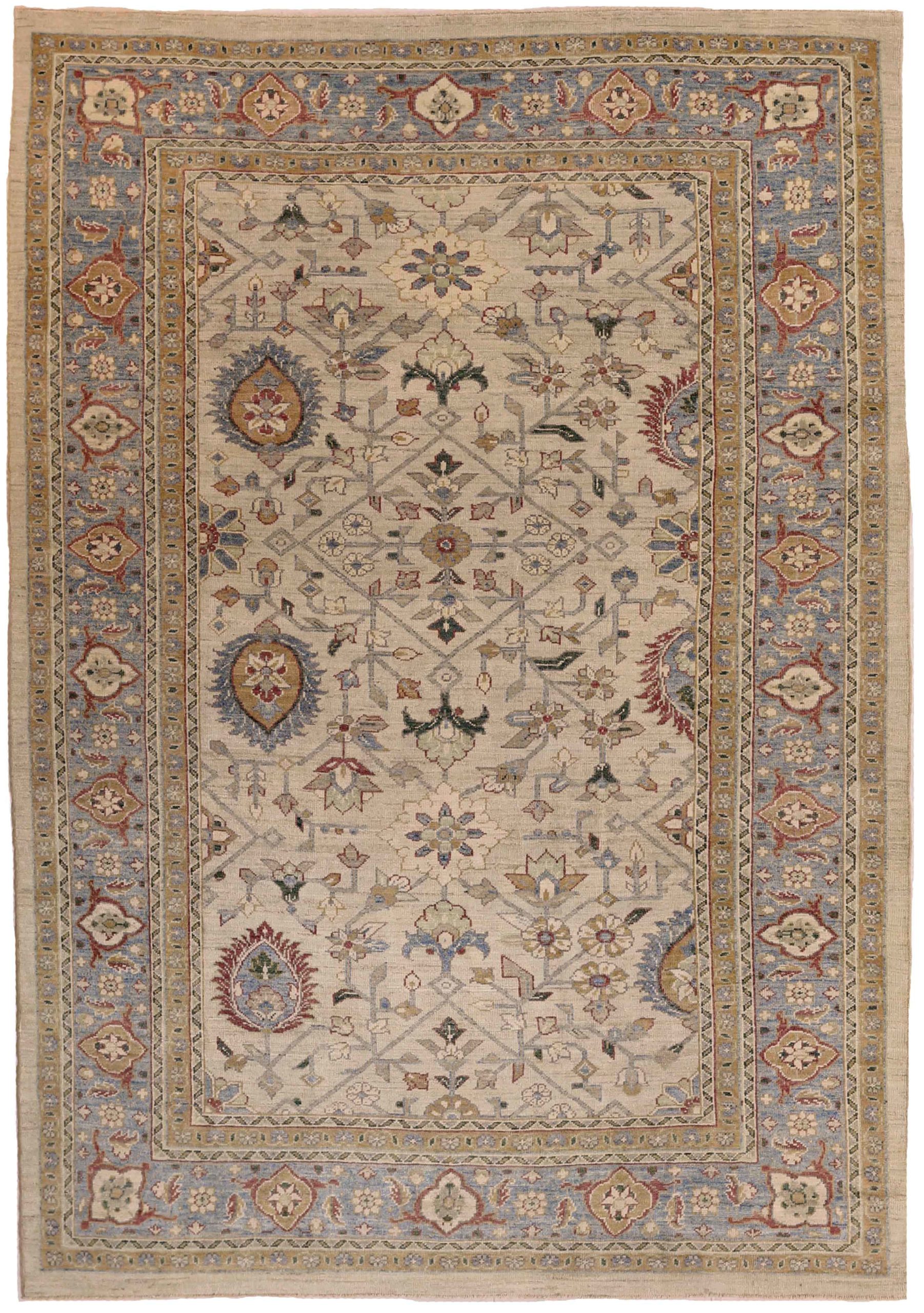 Thumbnail 7 for Persian Sultanabad Transitional Rug 69522