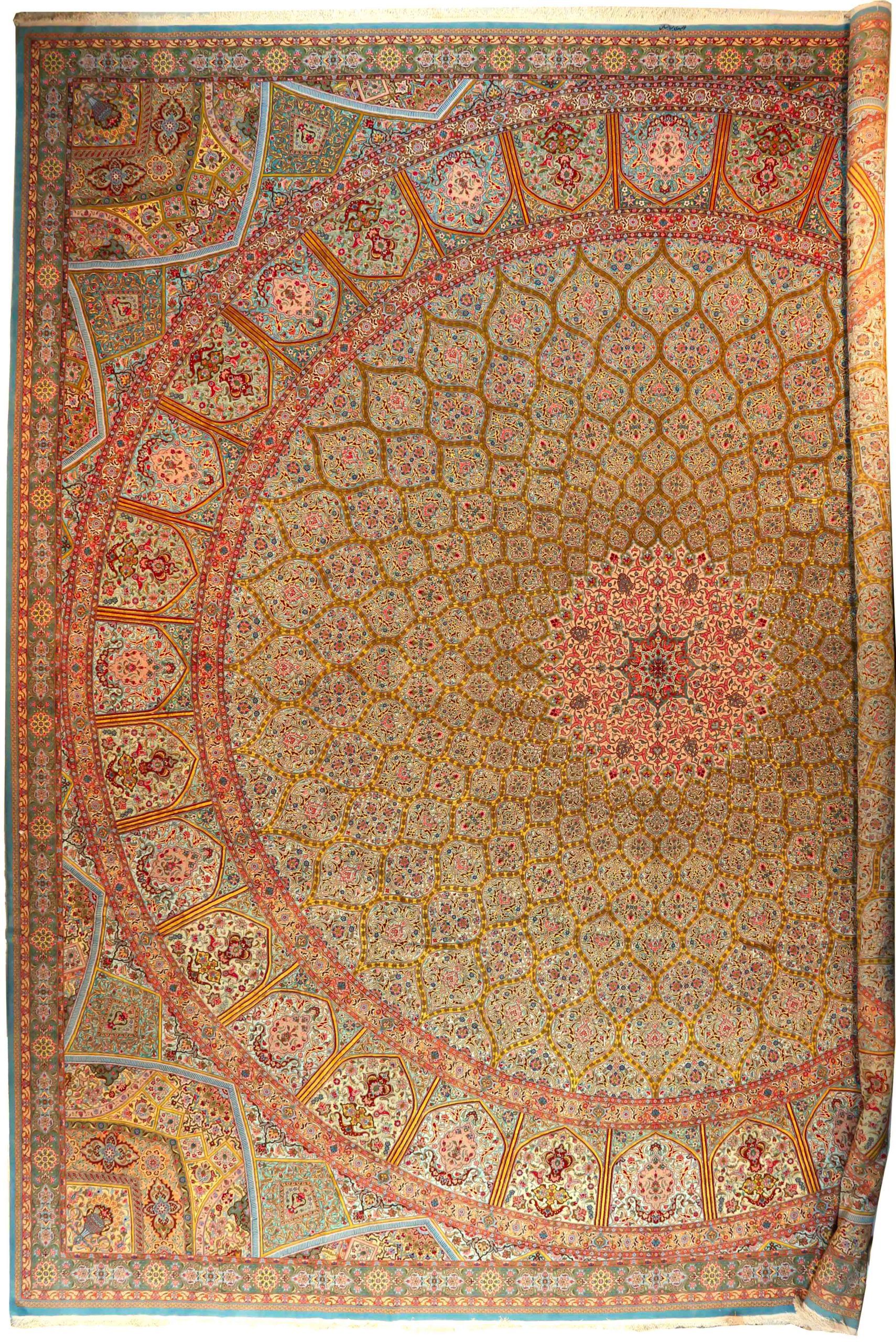 Thumbnail 6 for Persian Tabriz Traditional Rug 69538