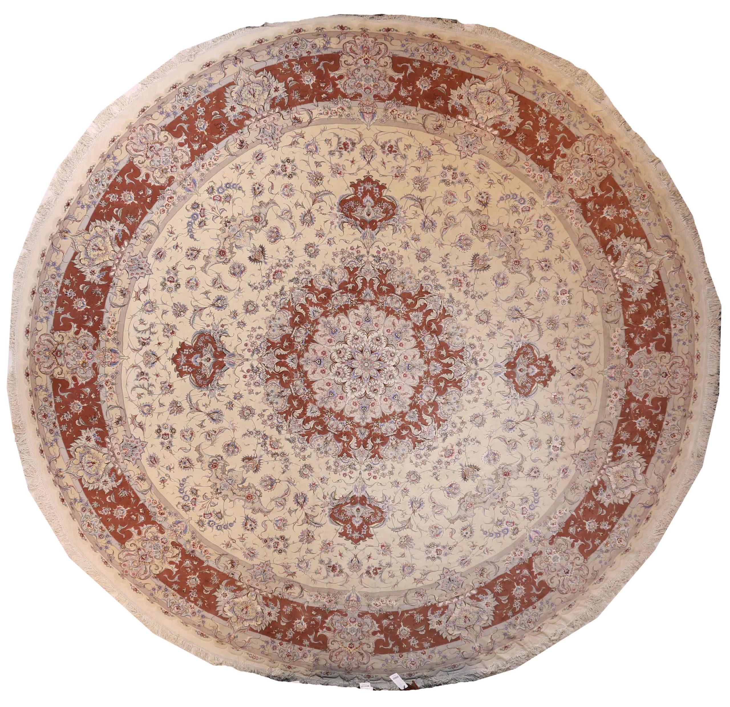 Thumbnail 3 for Persian Tabriz Traditional Rug 69539