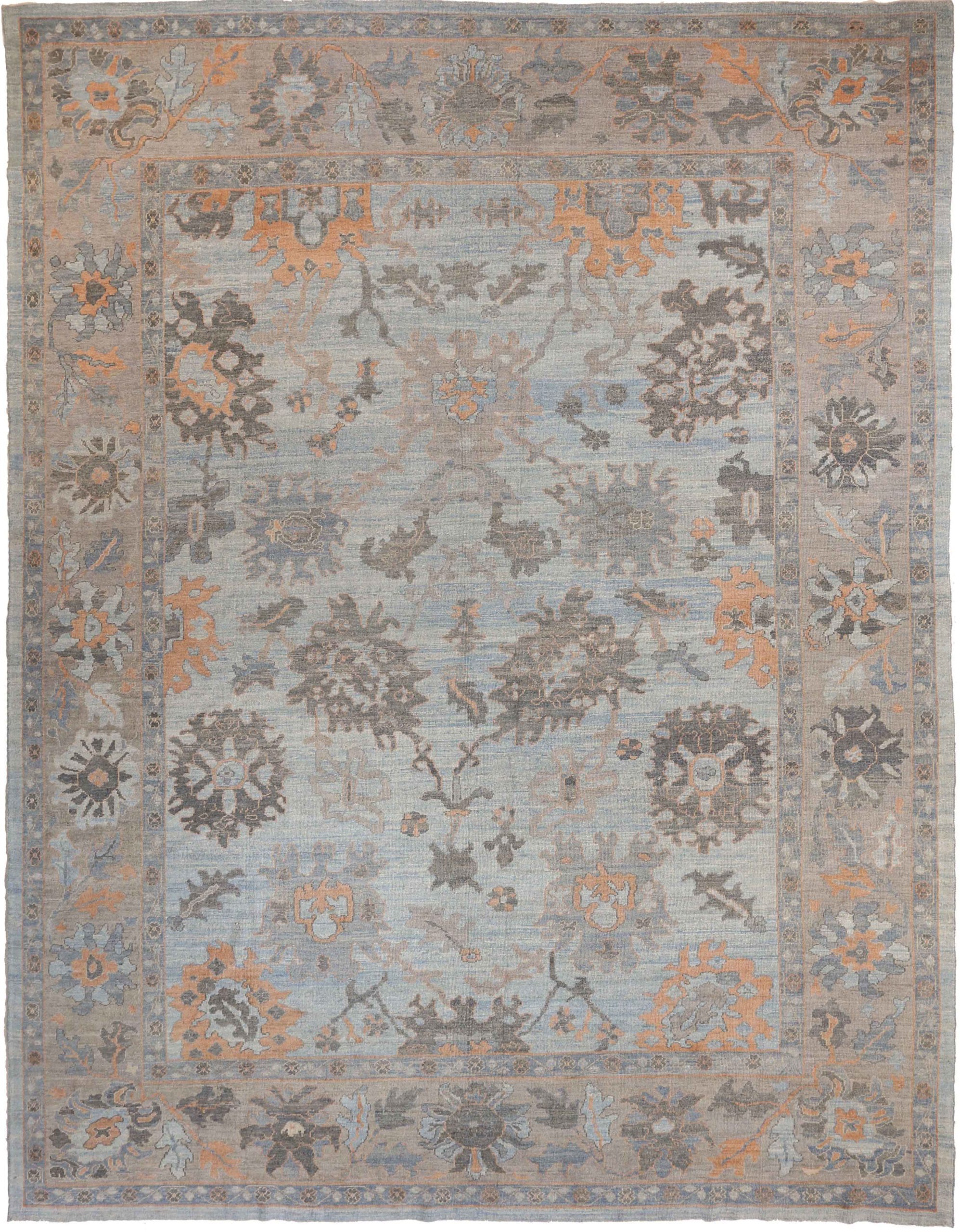 Thumbnail 15 for Persian Oushak Transitional Rug 69572