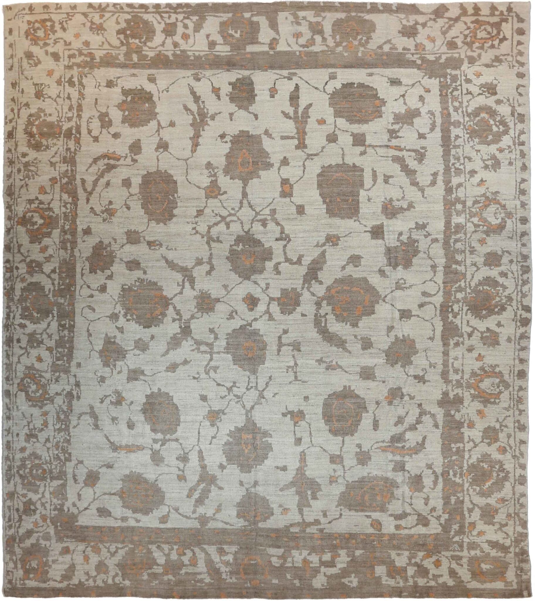 Thumbnail 14 for Persian Oushak Transitional Rug 69575