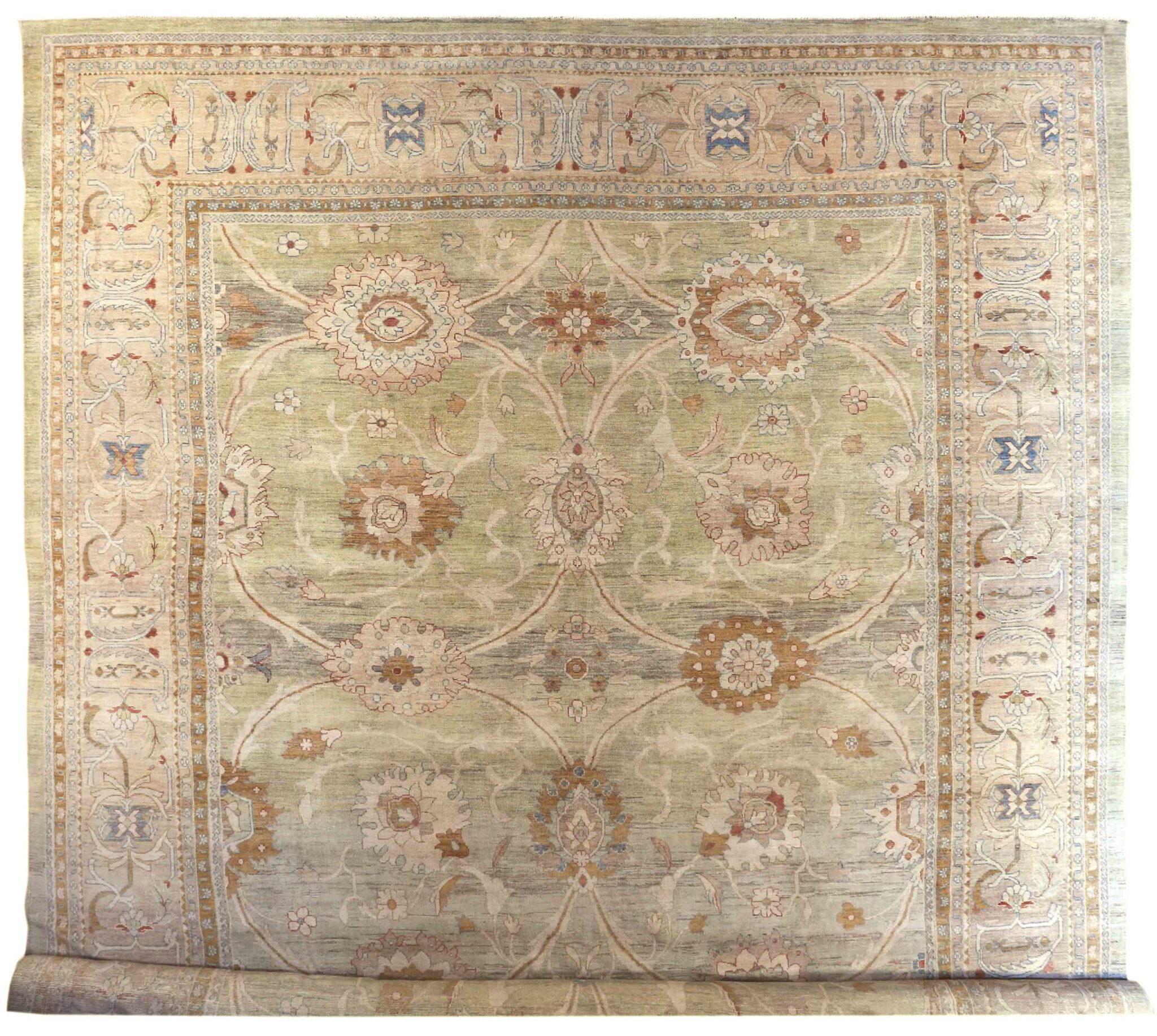 Thumbnail 9 for Persian Sultanabad Transitional Rug 69738