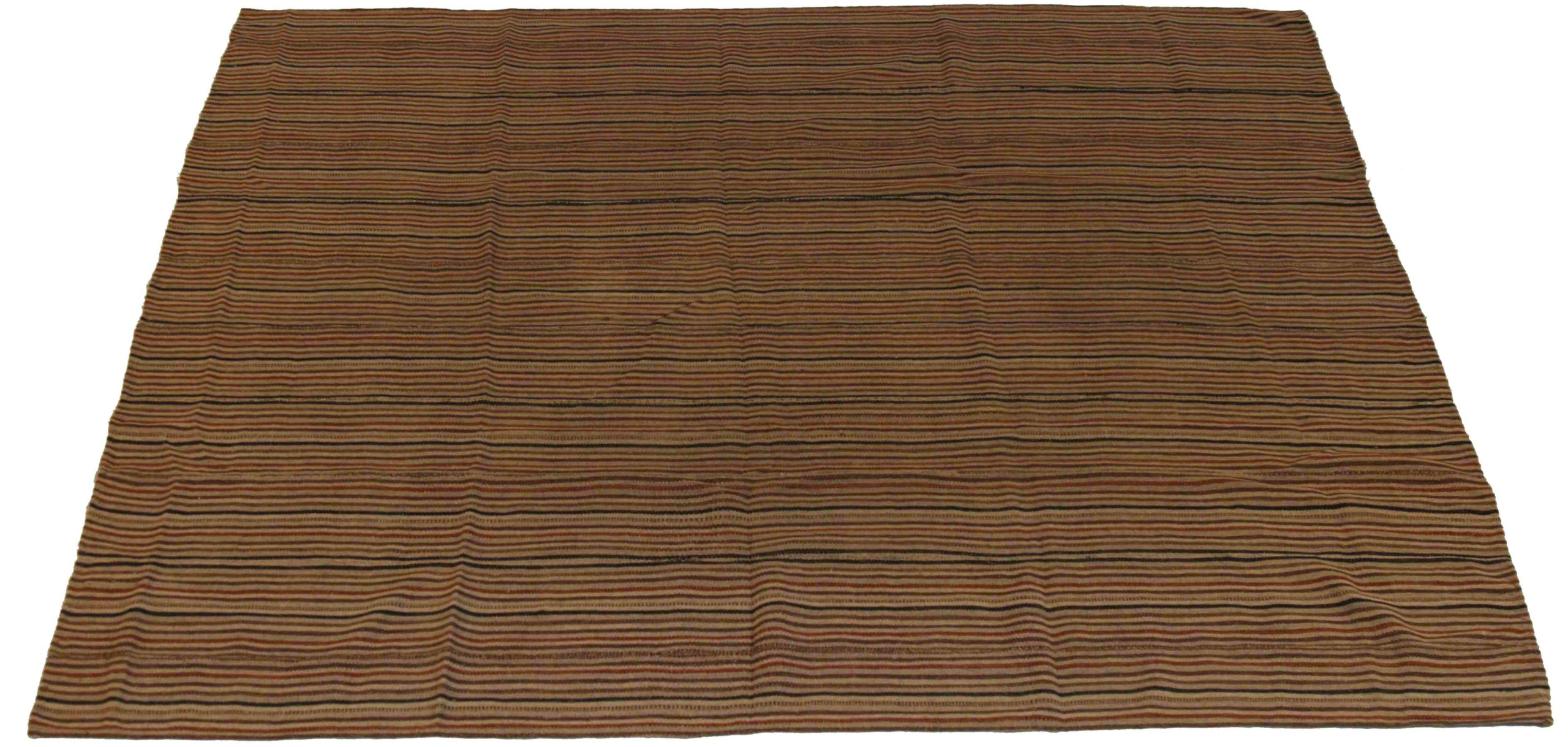 Thumbnail 8 for Antique Persian Transitional Rug 69867