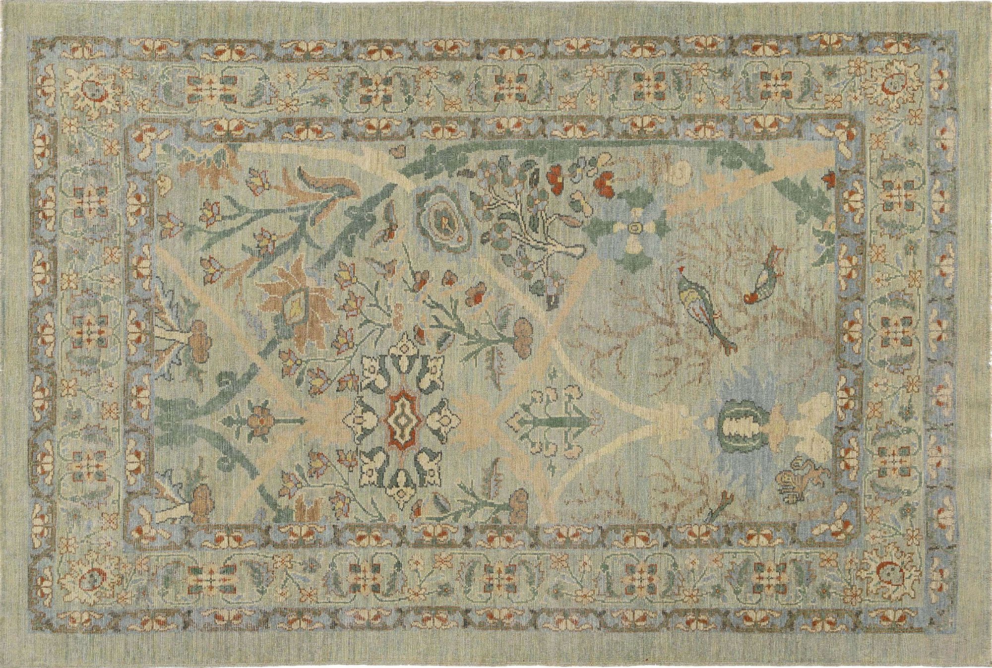 Thumbnail 4 for Turkey Sultanabad Tribal Rug 95562