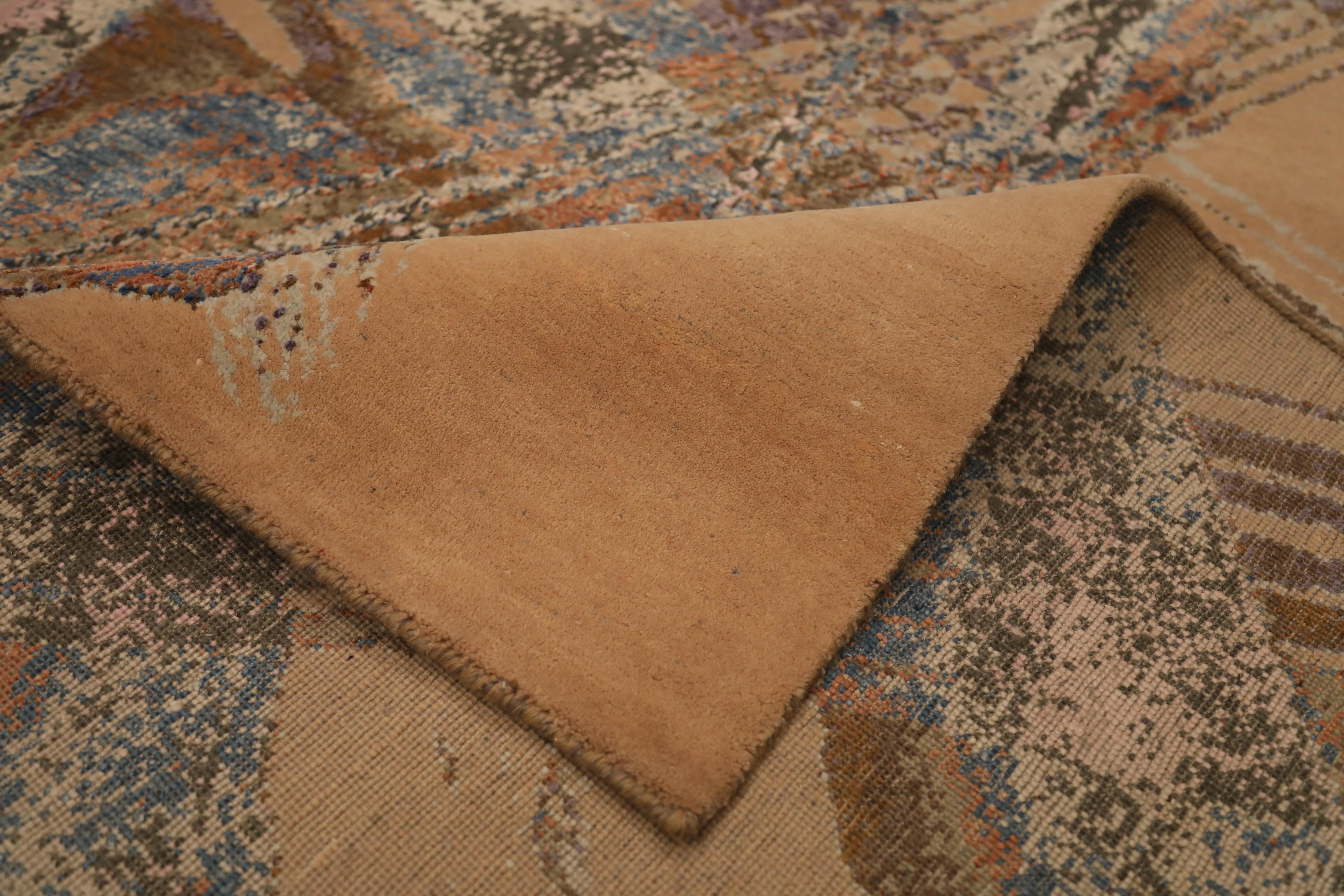 Thumbnail 4 for India Modern / Contemporary Rug 93825