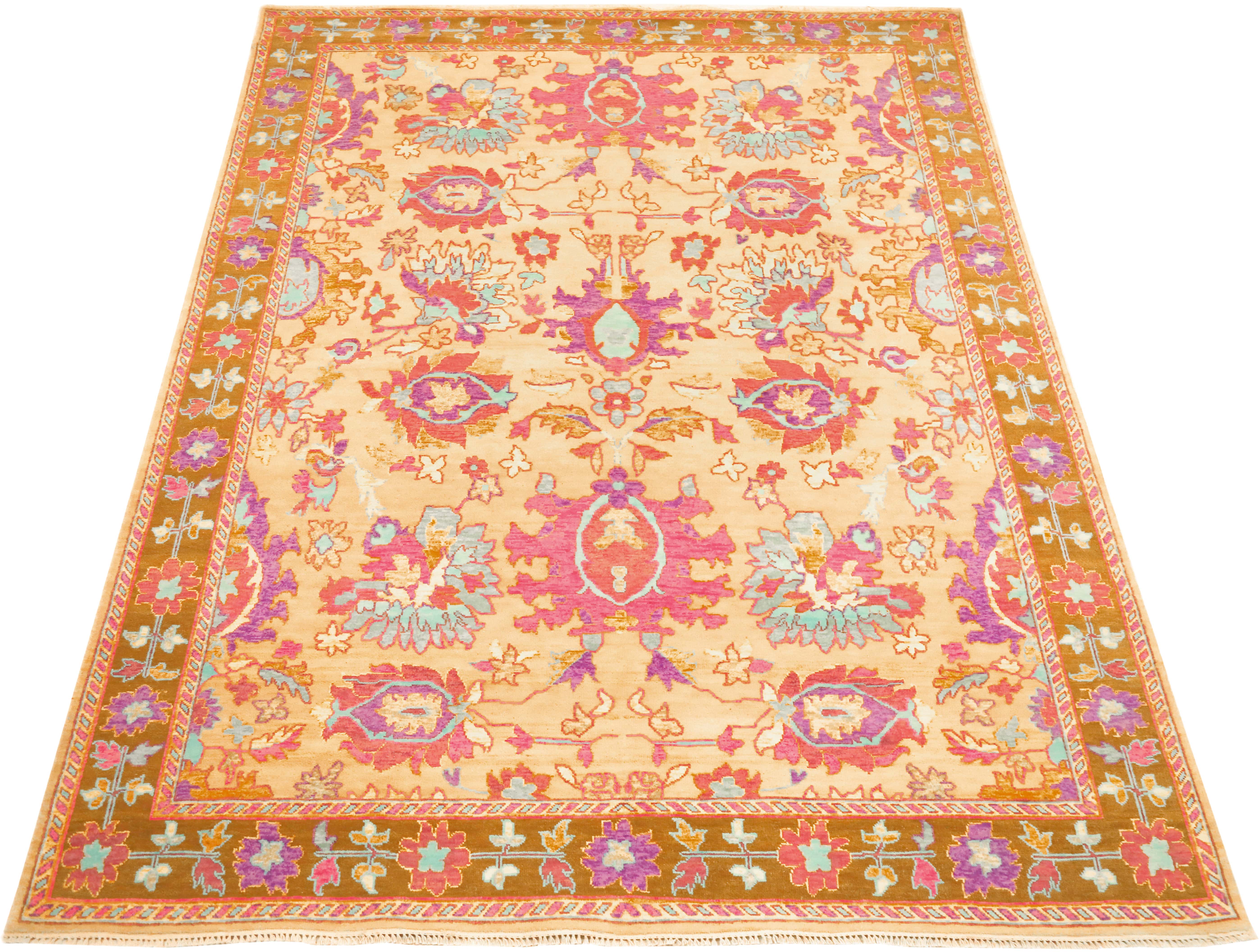 Thumbnail 4 for India Tabriz Modern / Contemporary Rug 93820