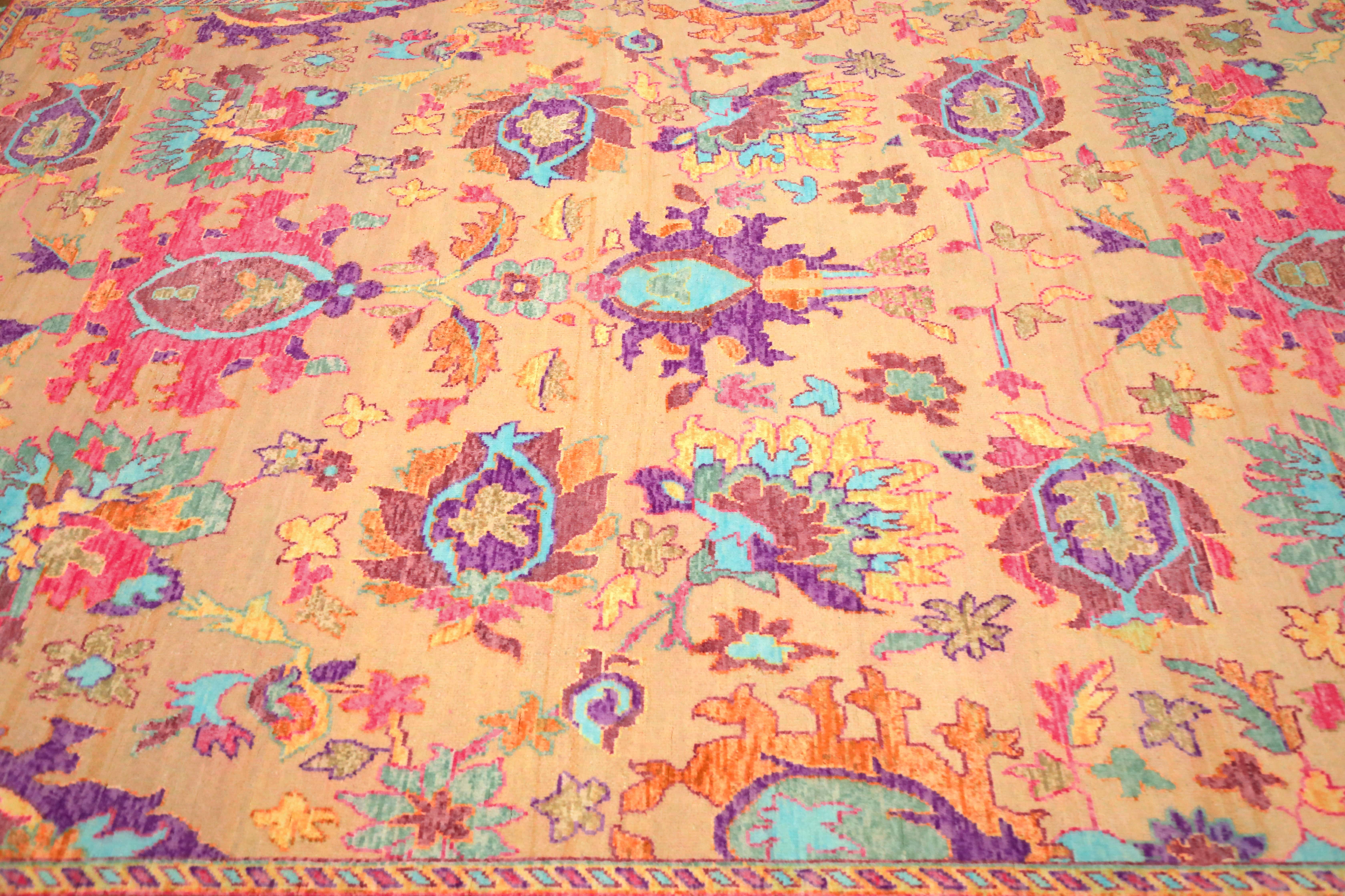 Thumbnail 2 for India Tabriz Modern / Contemporary Rug 93820