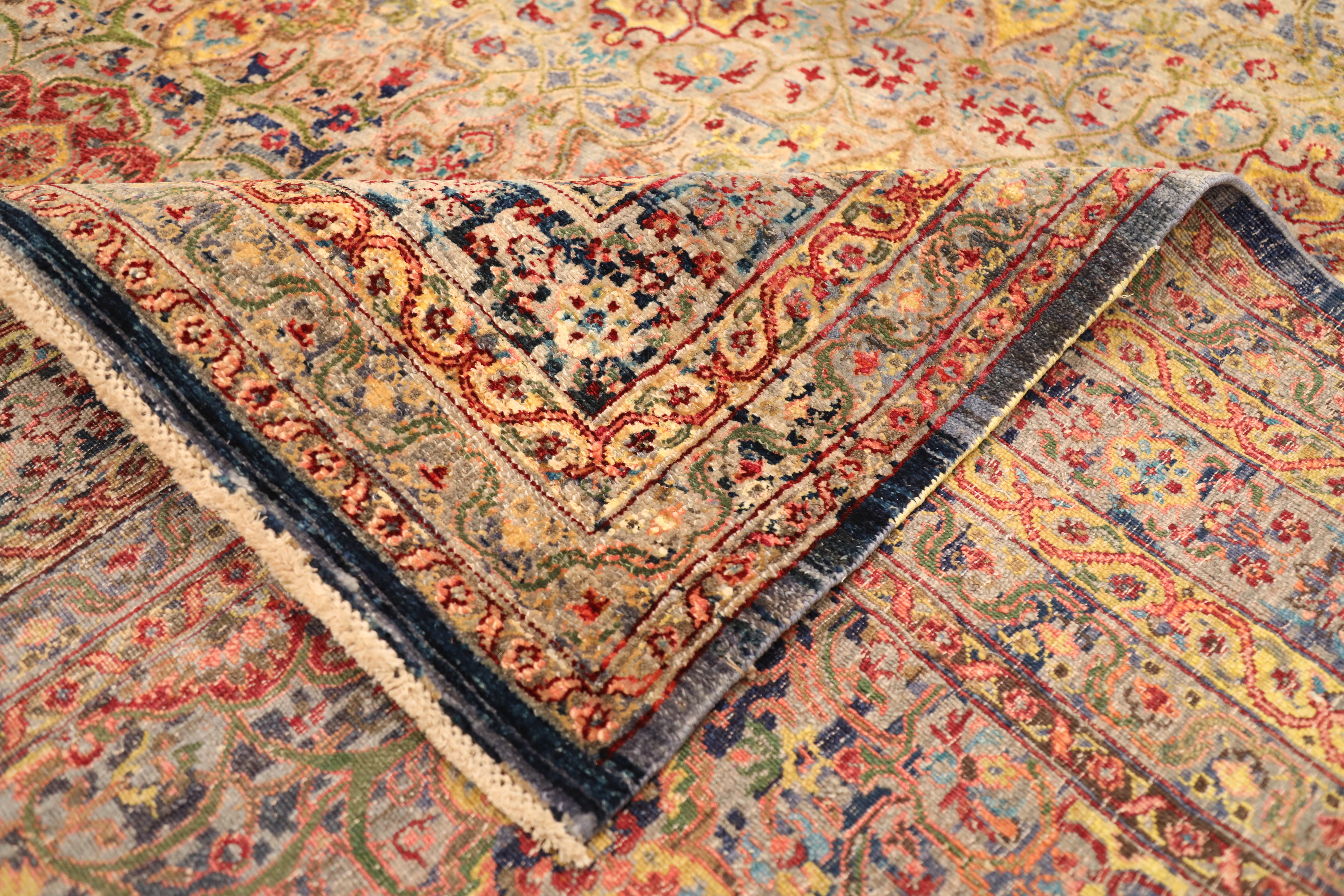 Thumbnail 4 for India Sari Silk Modern / Contemporary Rug 93822