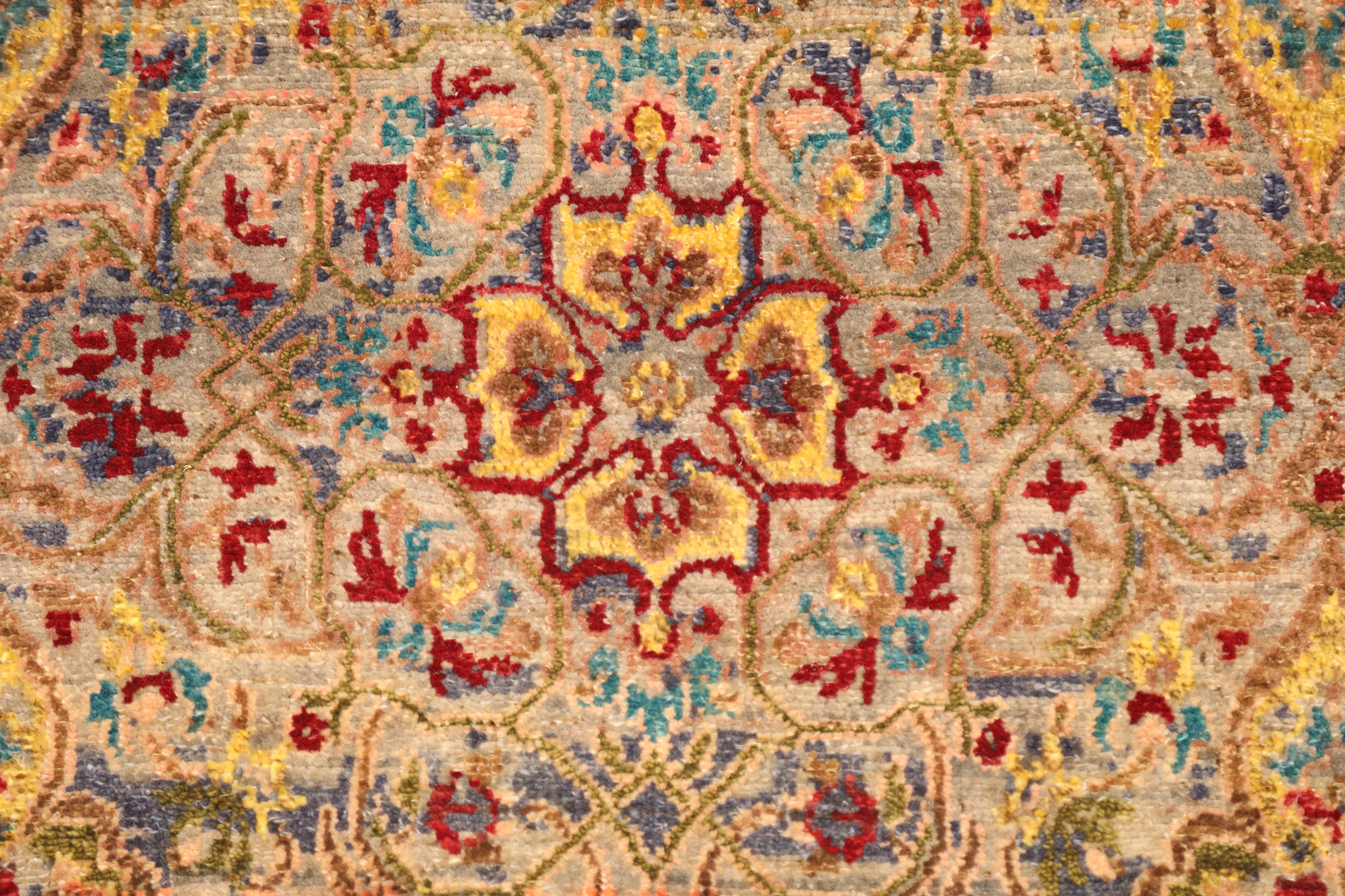 Thumbnail 5 for India Sari Silk Modern / Contemporary Rug 93822