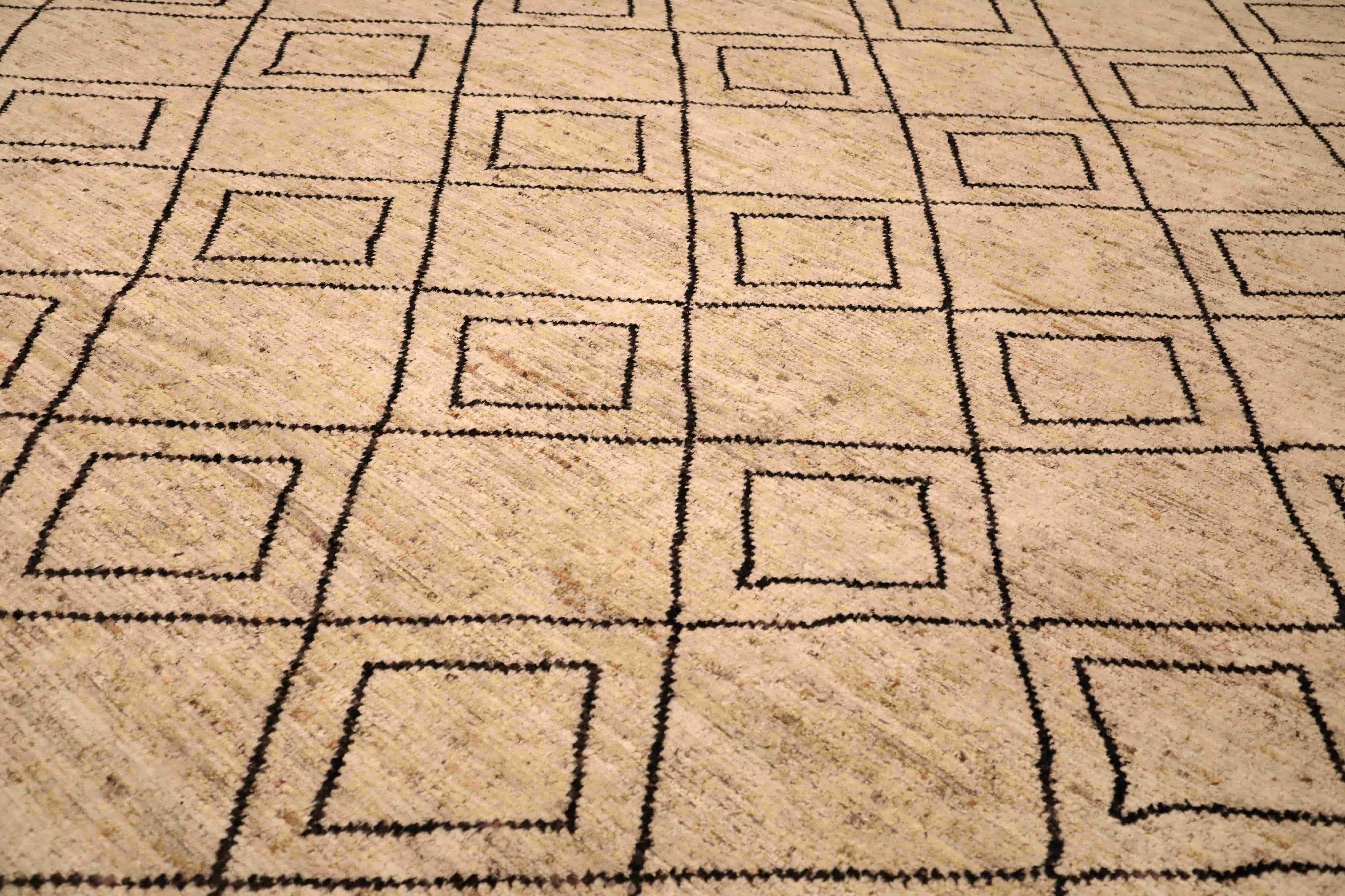 Thumbnail 15 for Afghanistan Moroccan Tribal Rug 96334