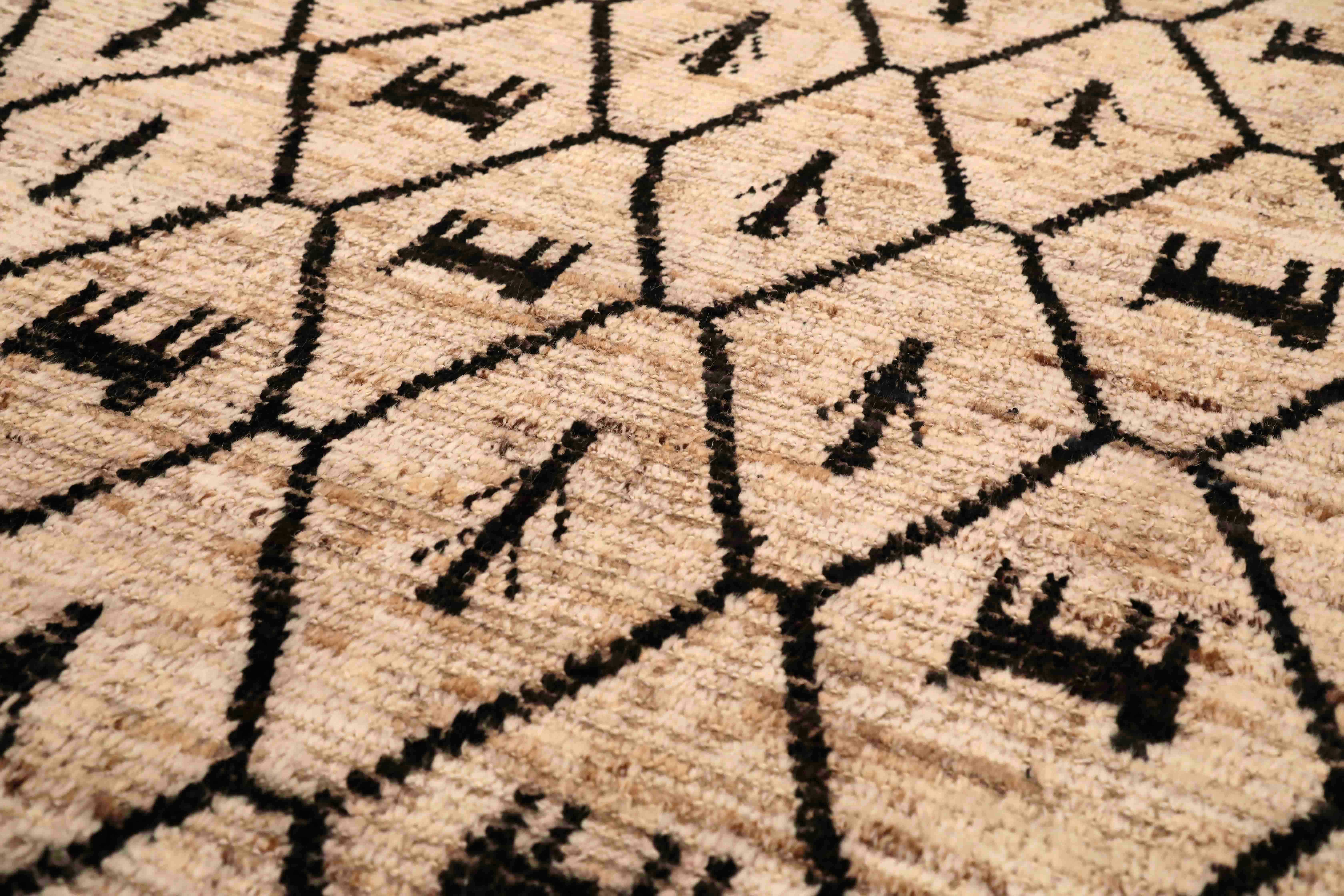 Thumbnail 15 for Afghanistan Moroccan Tribal Rug 96364