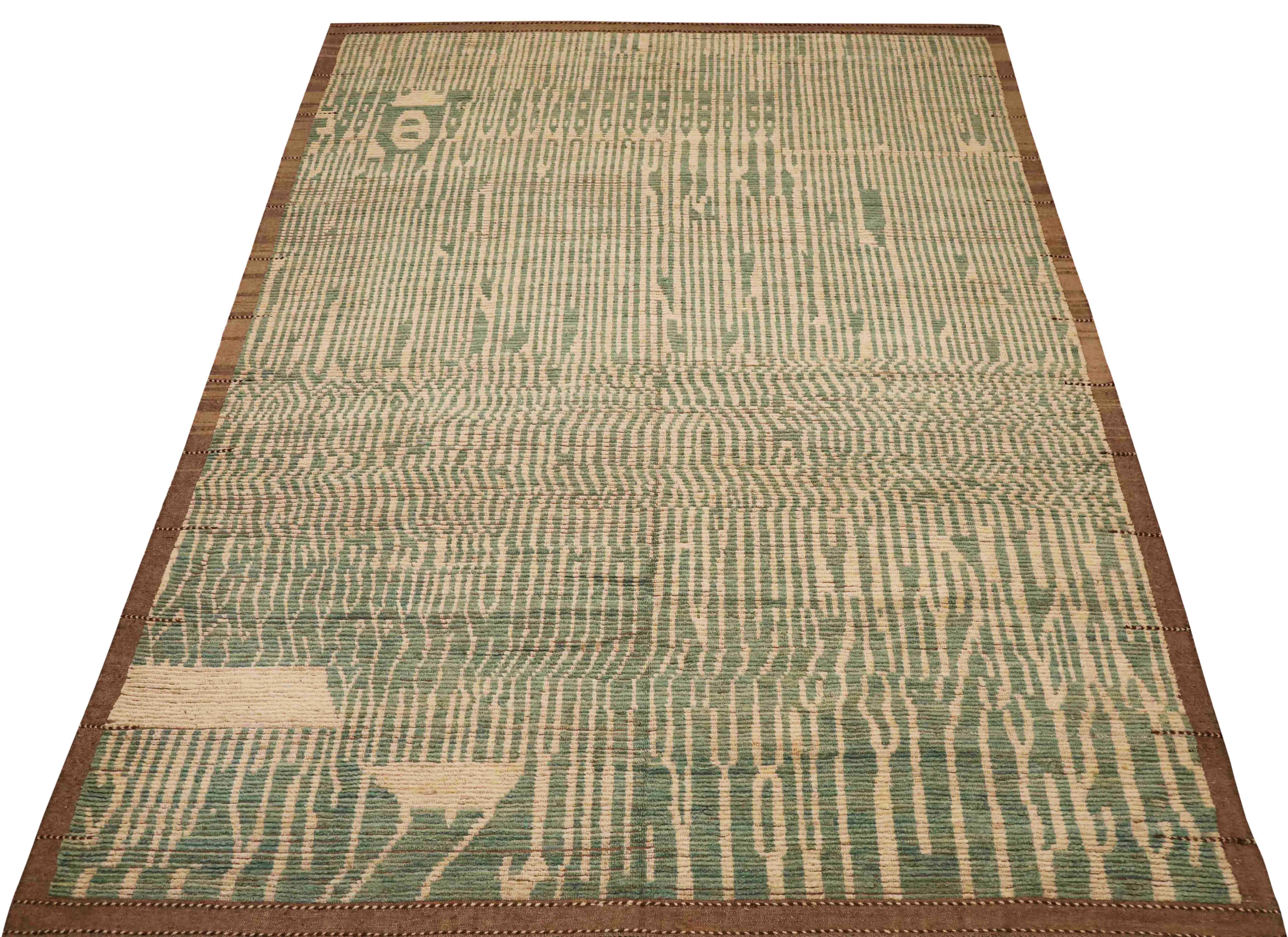 Thumbnail 10 for Afghanistan Moroccan Tribal Rug 96376