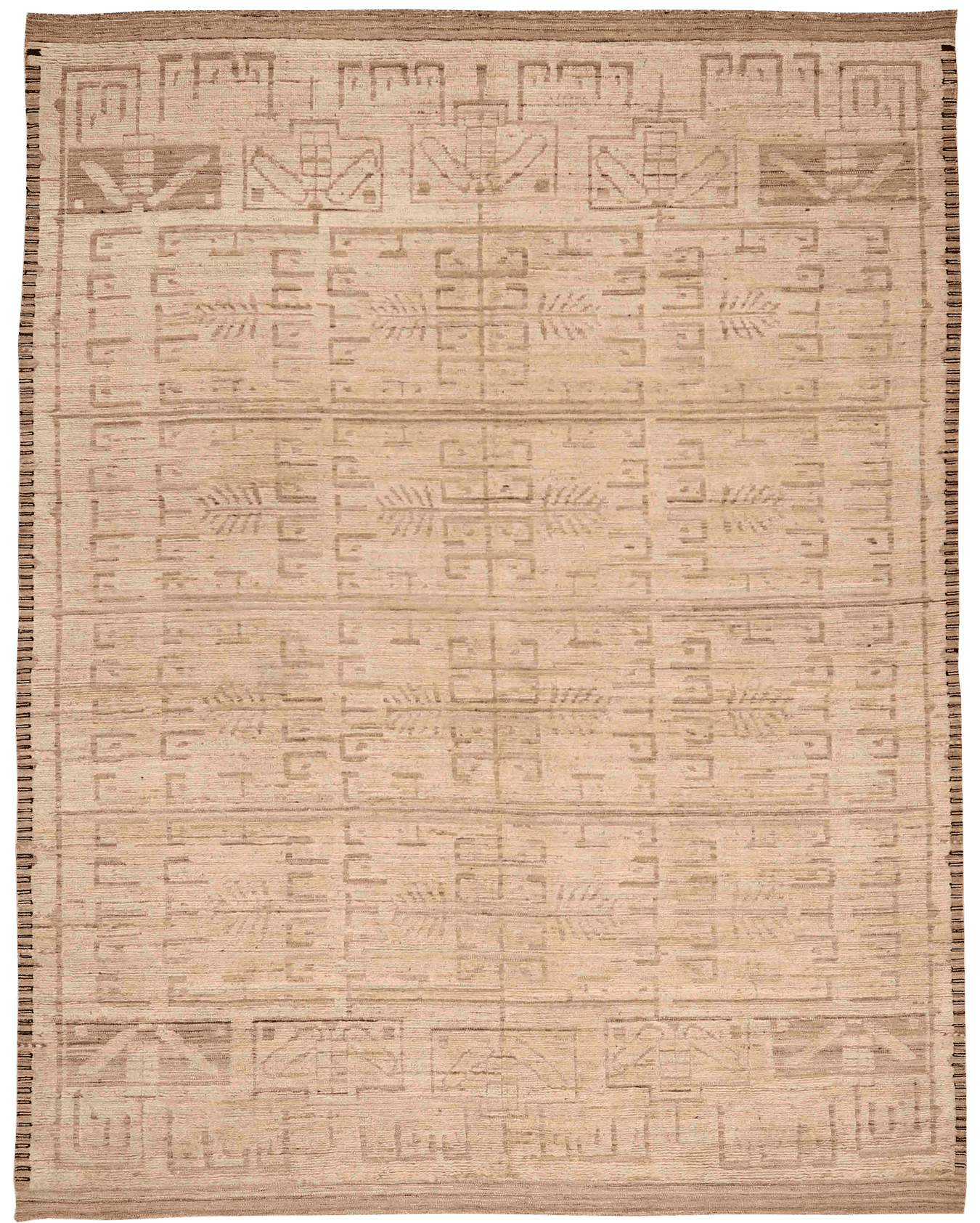 Thumbnail 11 for Afghanistan Moroccan Tribal Rug 96383