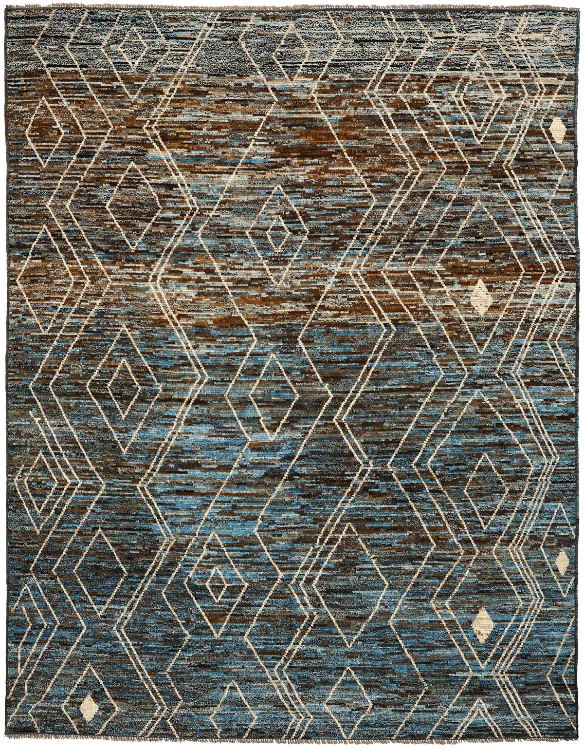 Thumbnail 4 for Afghanistan Moroccan Tribal Rug 96386