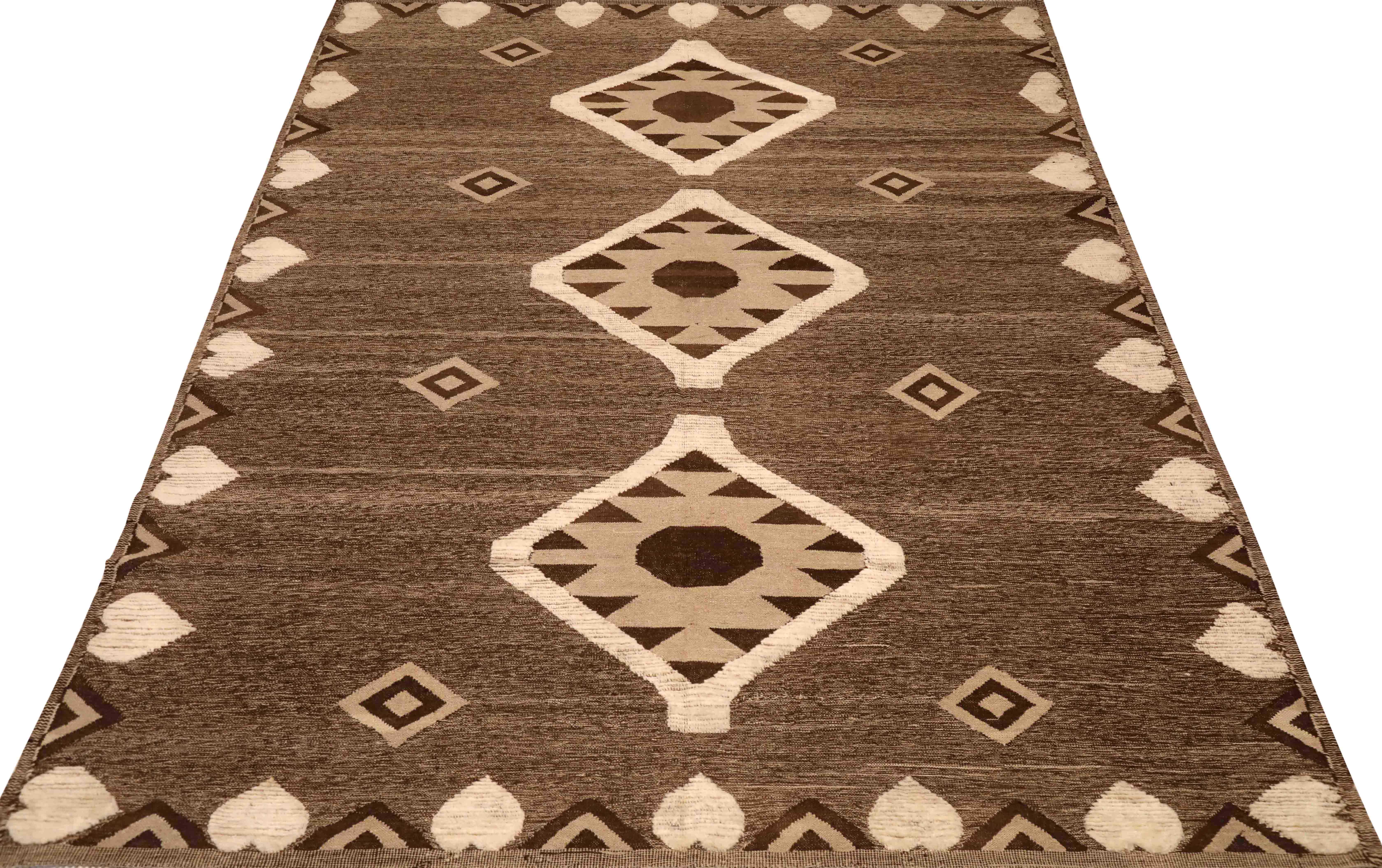 Thumbnail 10 for Afghanistan Moroccan Tribal Rug 96401