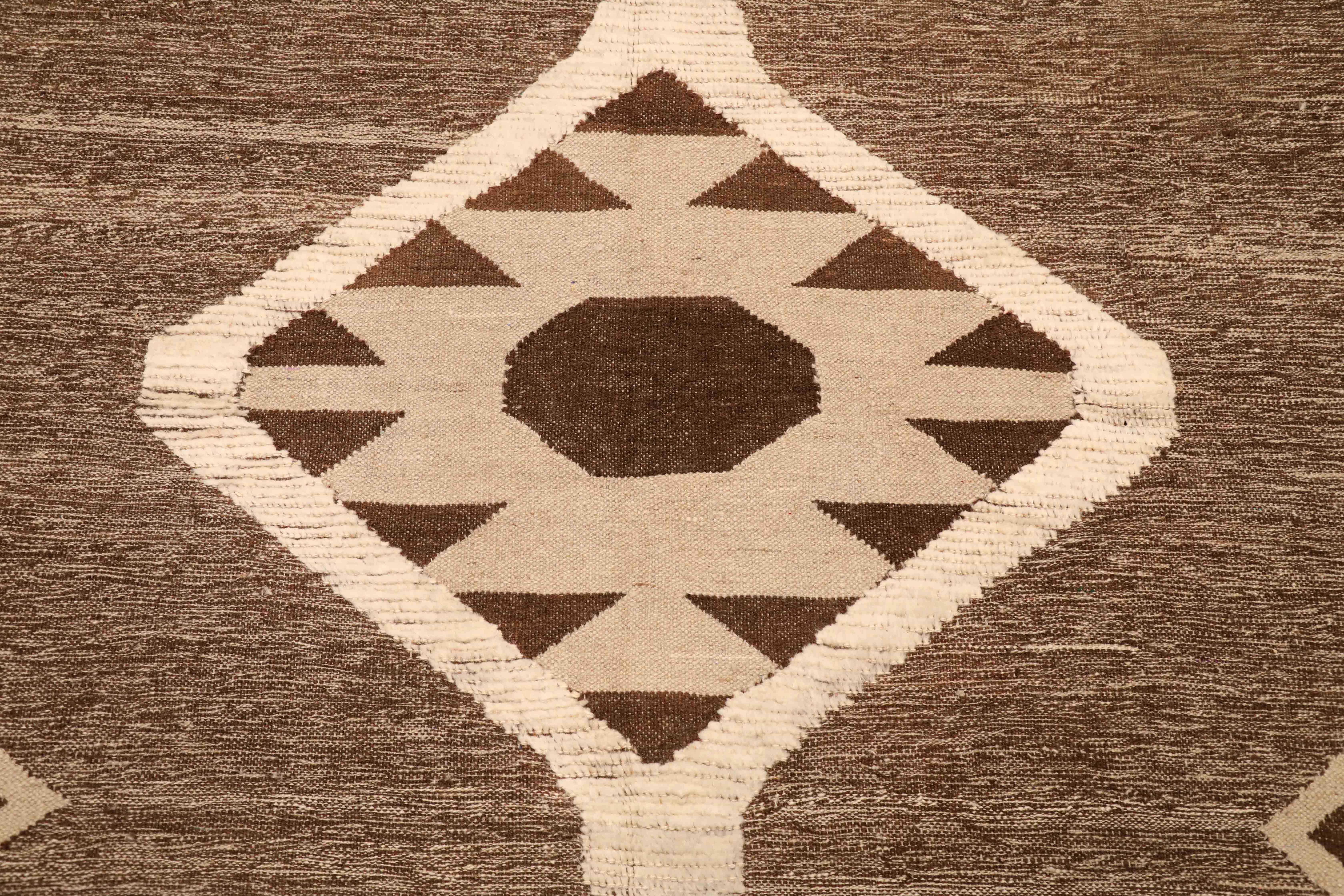 Thumbnail 4 for Afghanistan Moroccan Tribal Rug 96401
