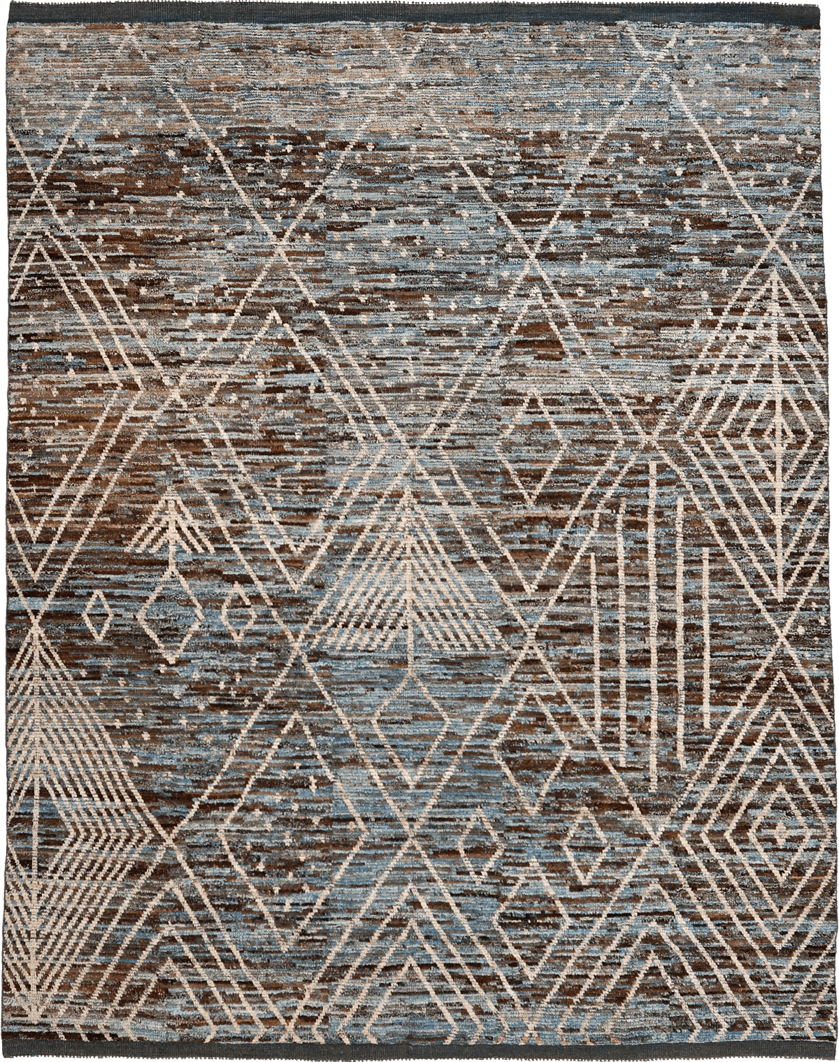 Thumbnail 10 for Afghanistan Moroccan Tribal Rug 96415