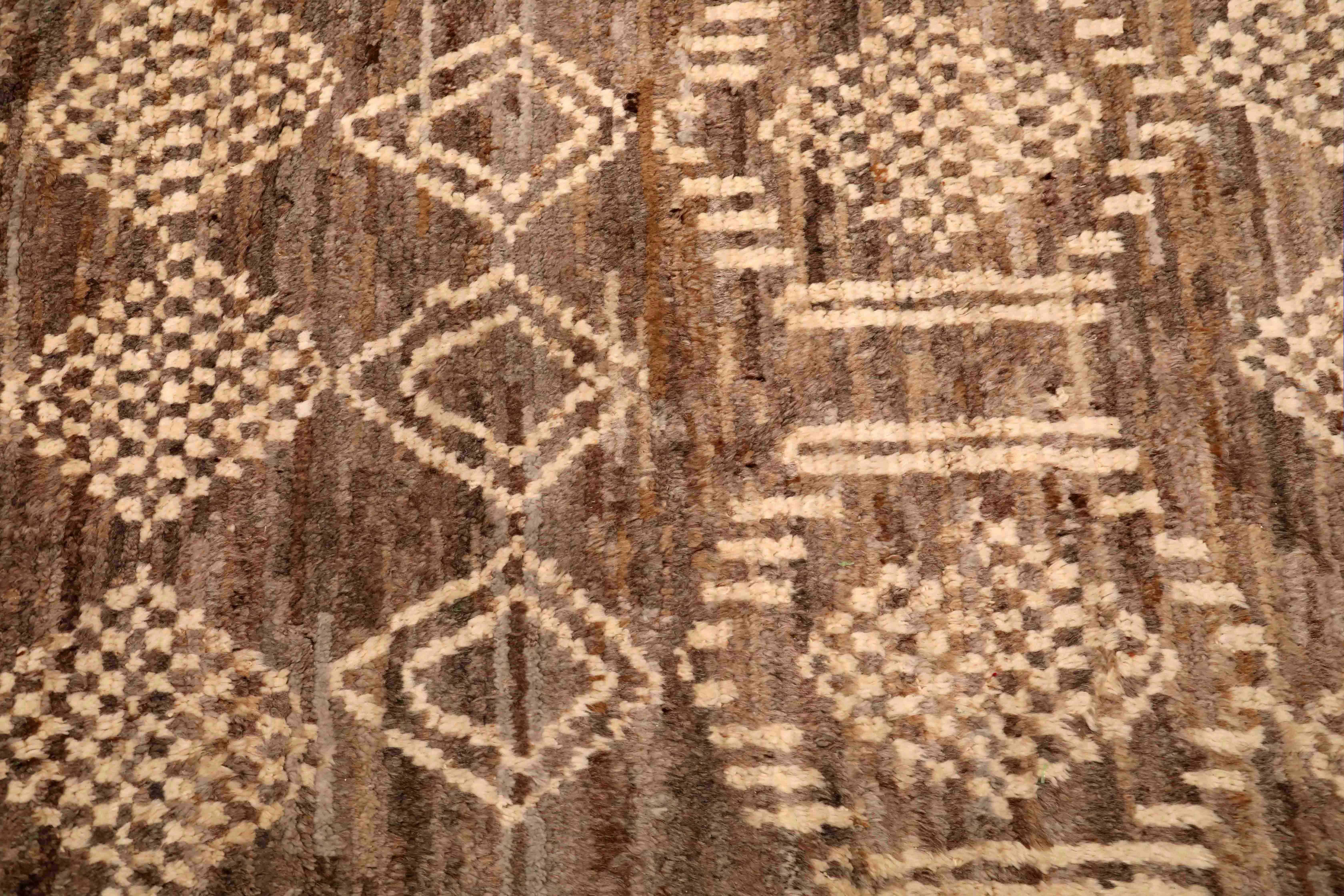 Thumbnail 3 for Afghanistan Moroccan Tribal Rug 96367