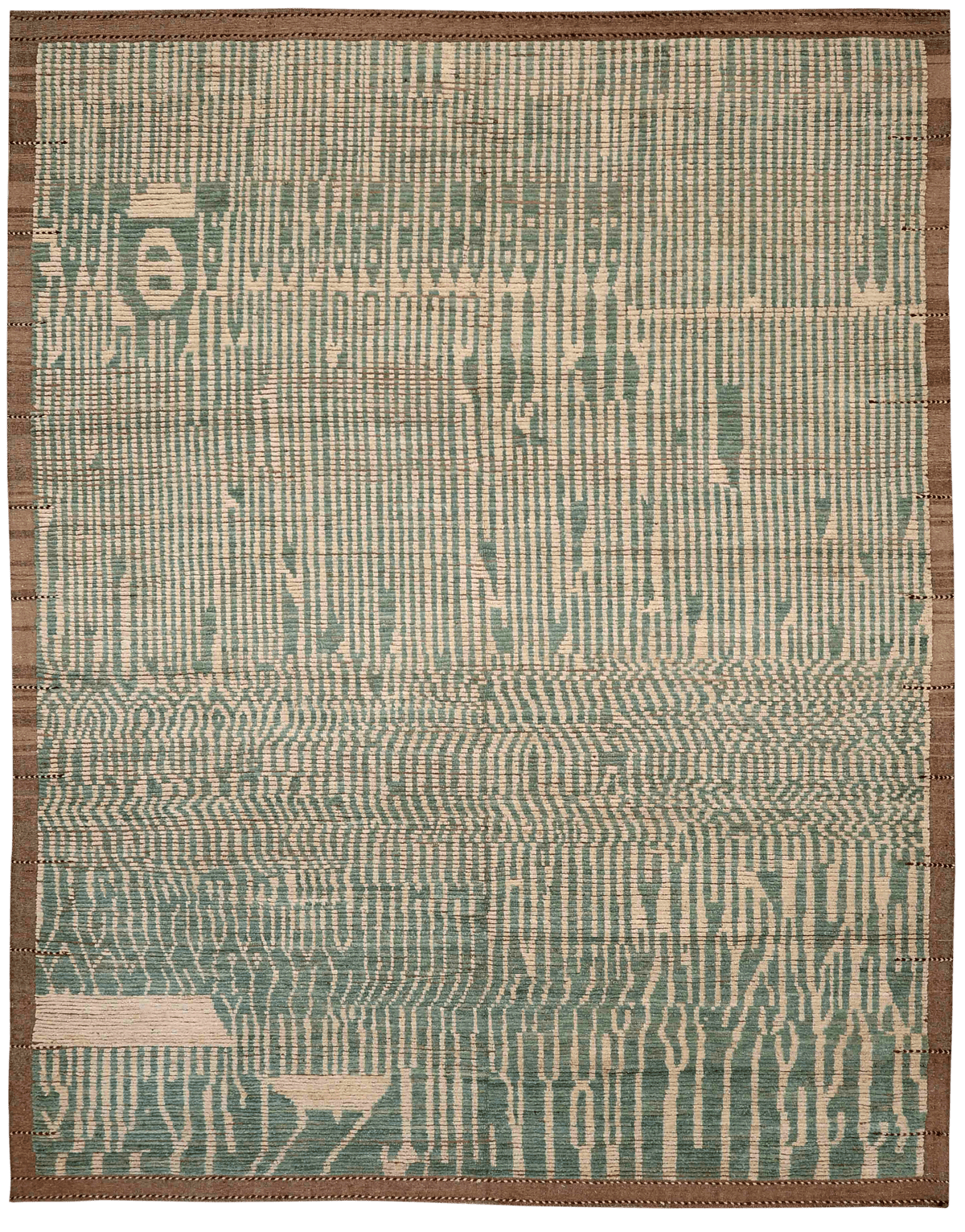 Thumbnail 2 for Afghanistan Moroccan Tribal Rug 96376