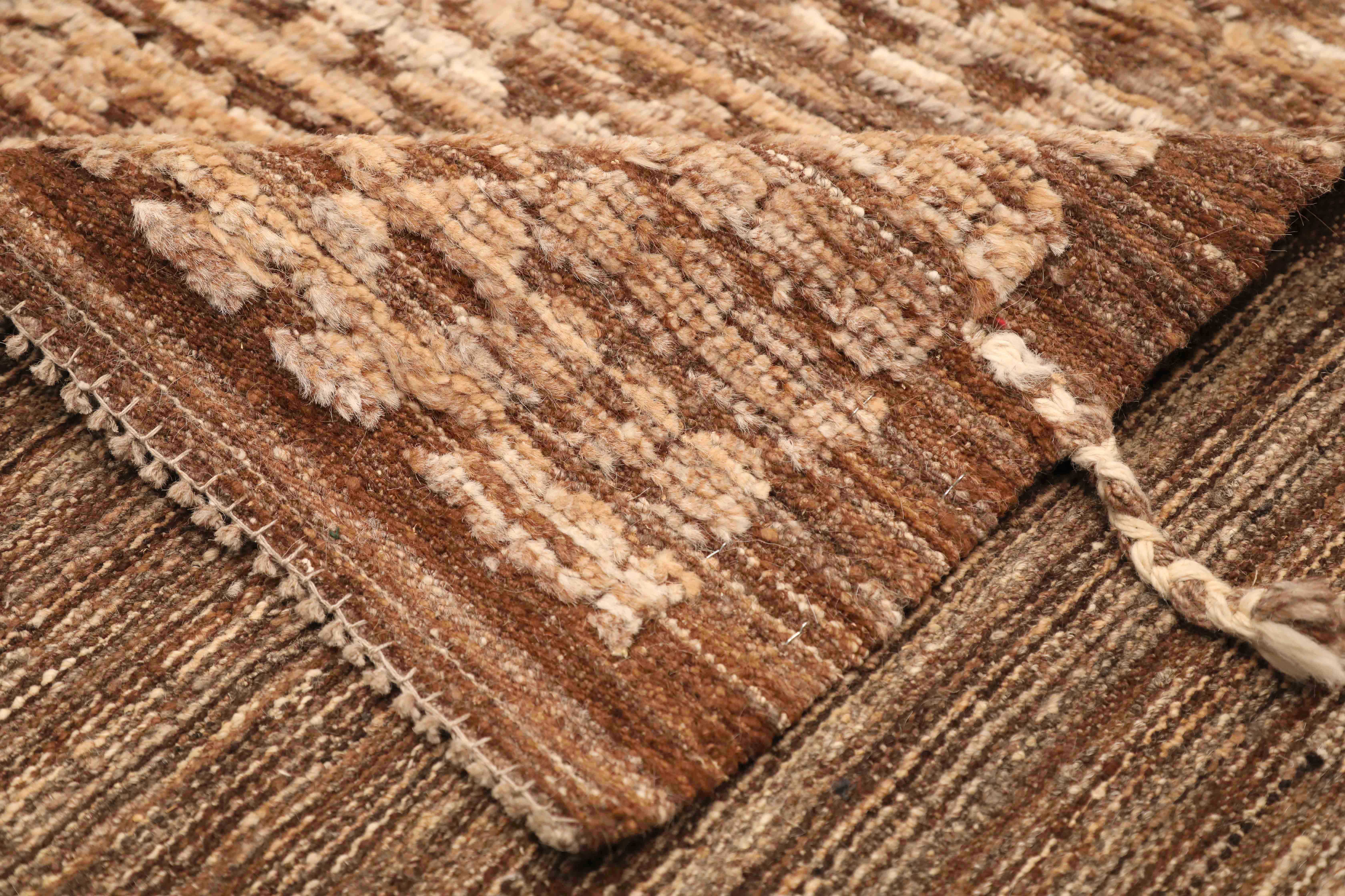 Thumbnail 11 for Afghanistan Moroccan Tribal Rug 96382