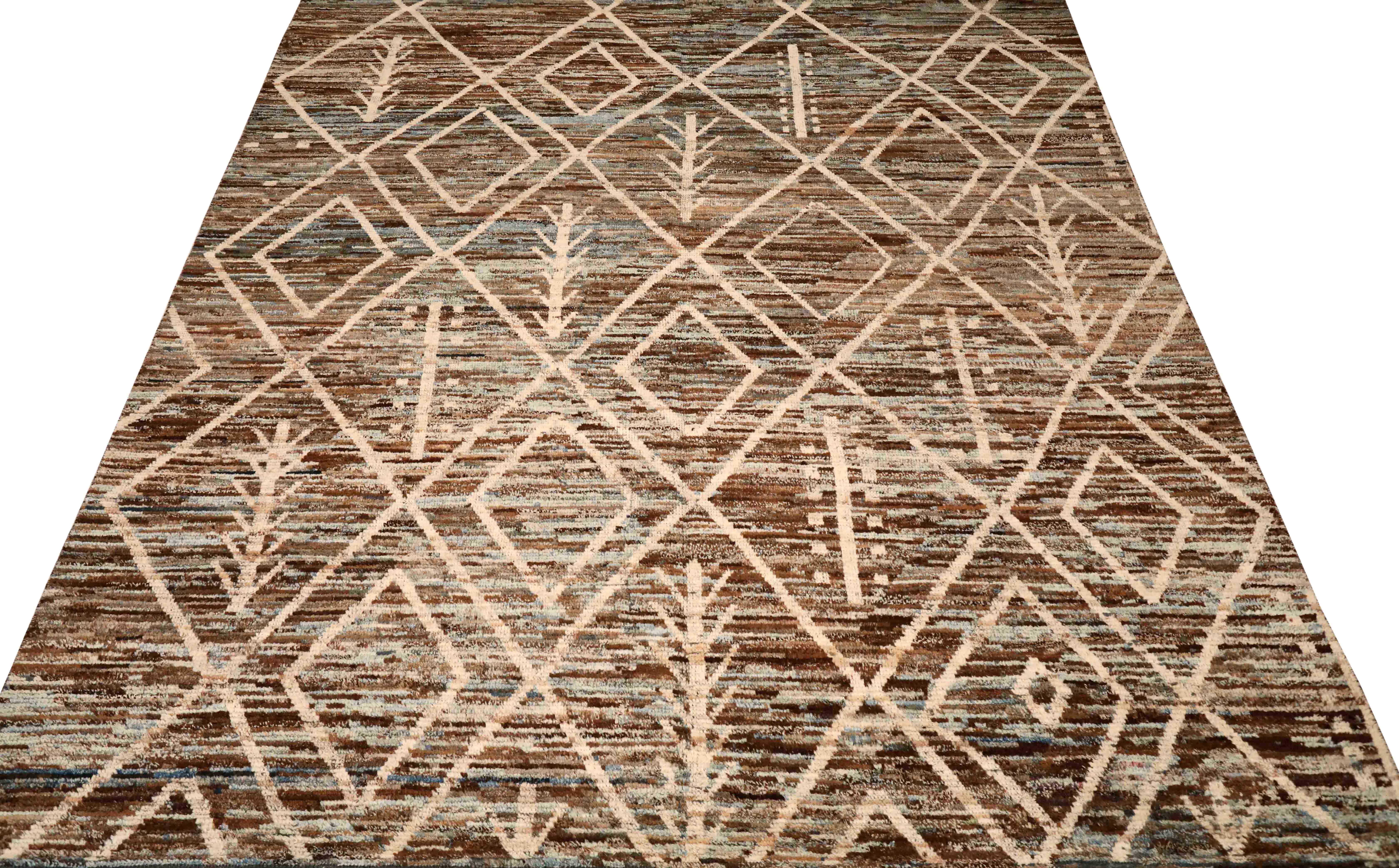 Thumbnail 2 for Afghanistan Moroccan Tribal Rug 96386