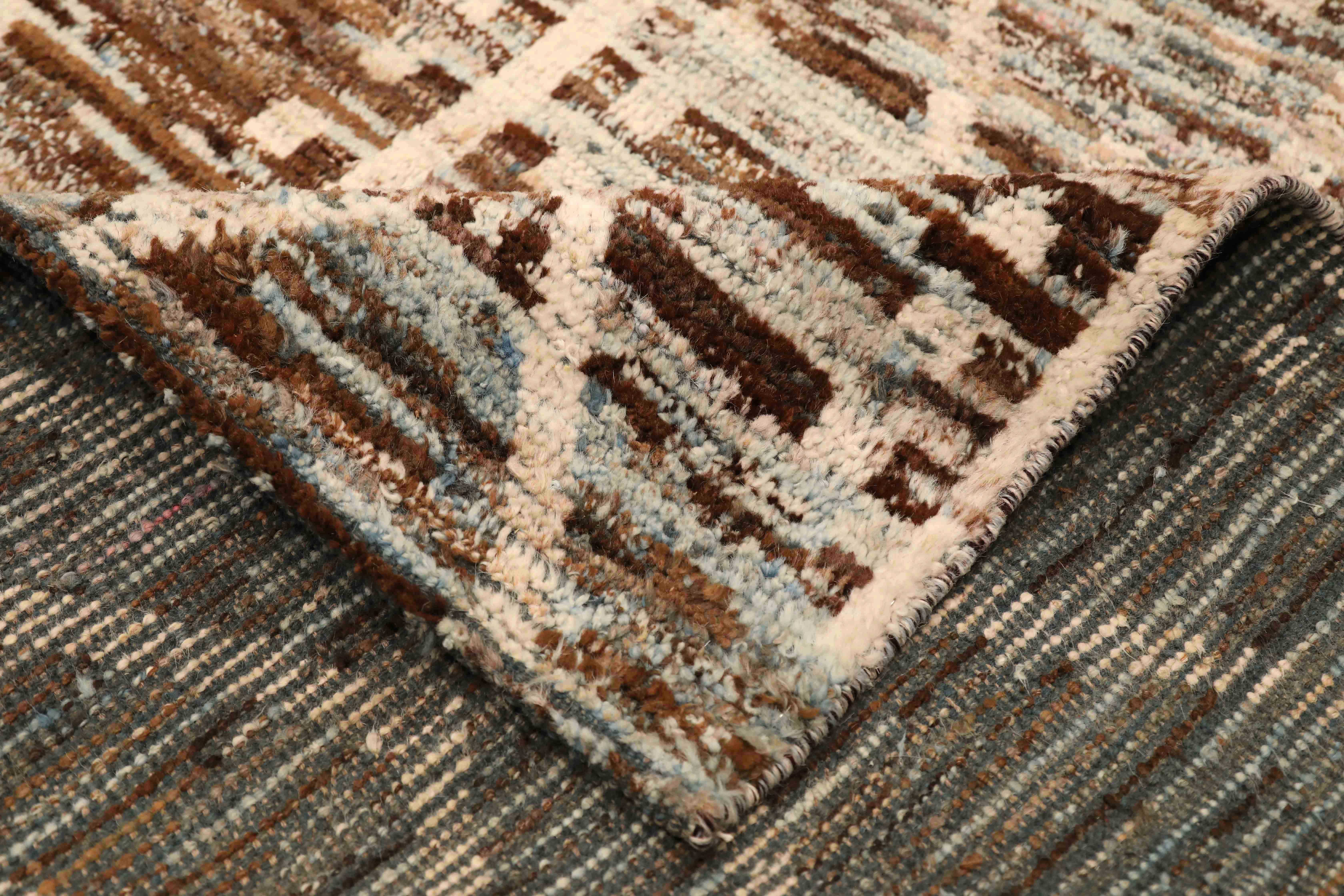 Thumbnail 15 for Afghanistan Moroccan Tribal Rug 96386