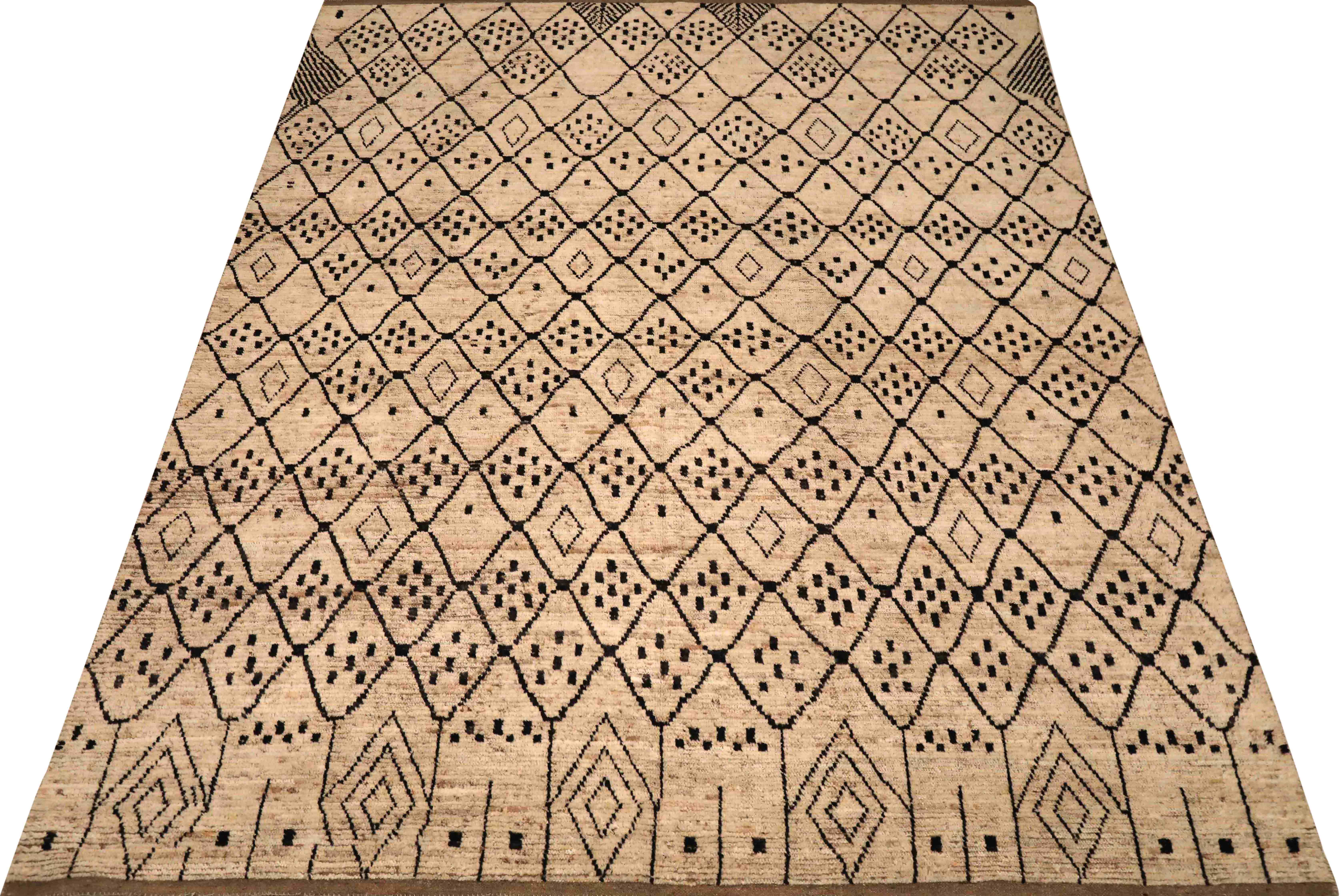 Thumbnail 3 for Afghanistan Moroccan Tribal Rug 96389