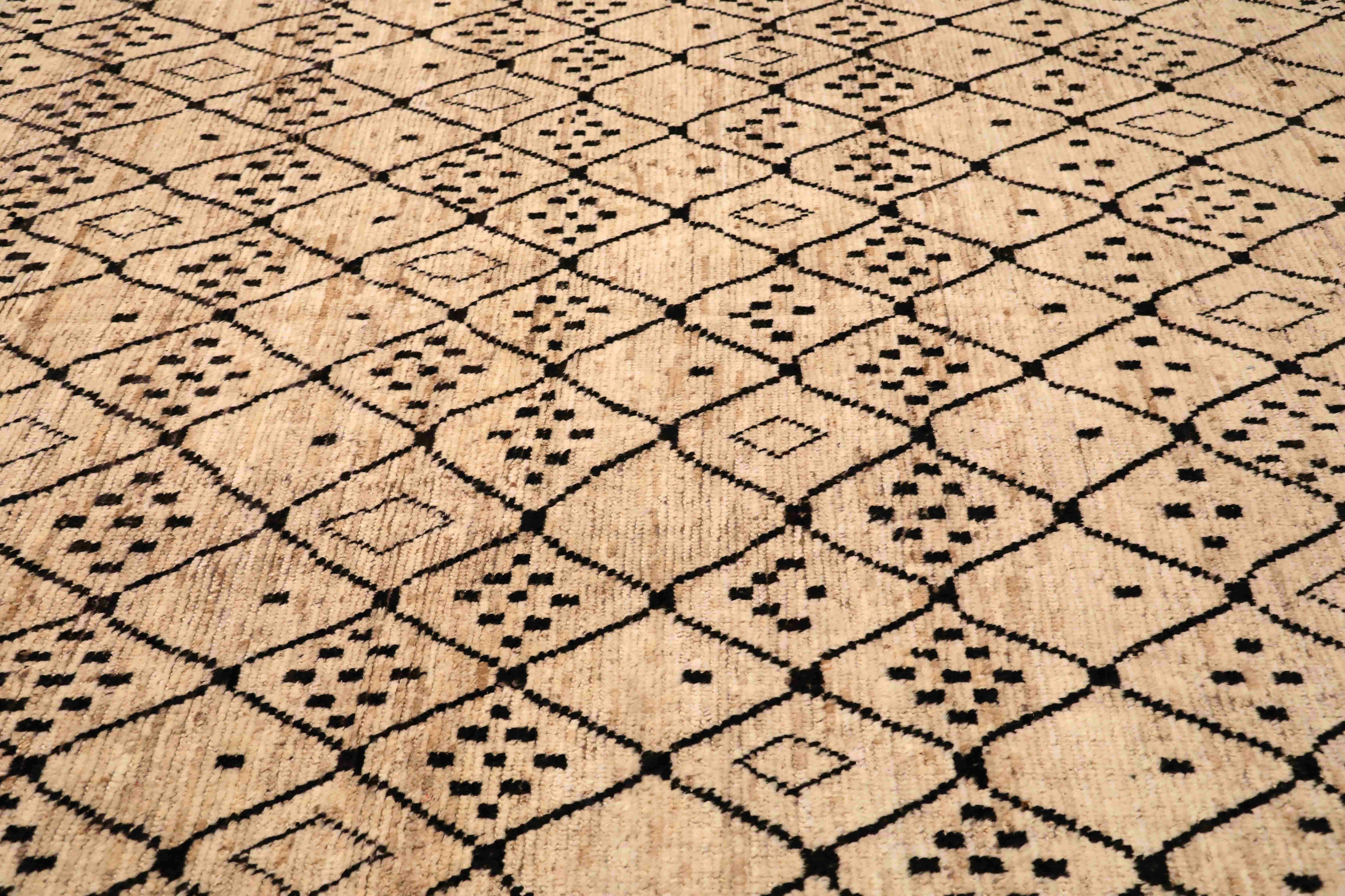 Thumbnail 7 for Afghanistan Moroccan Tribal Rug 96389