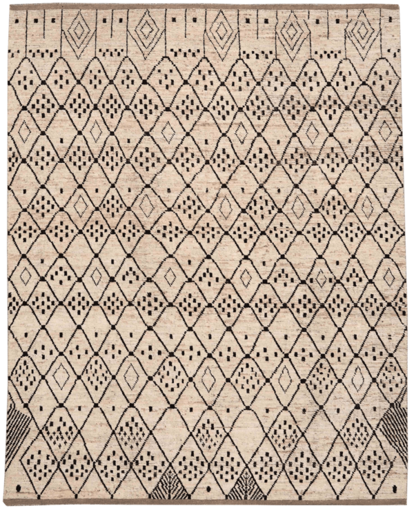 Thumbnail 10 for Afghanistan Moroccan Tribal Rug 96389