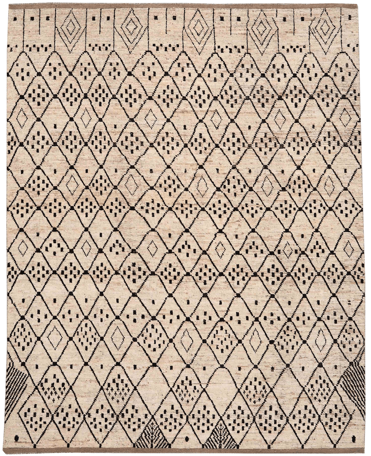 Thumbnail 5 for Afghanistan Moroccan Tribal Rug 96389