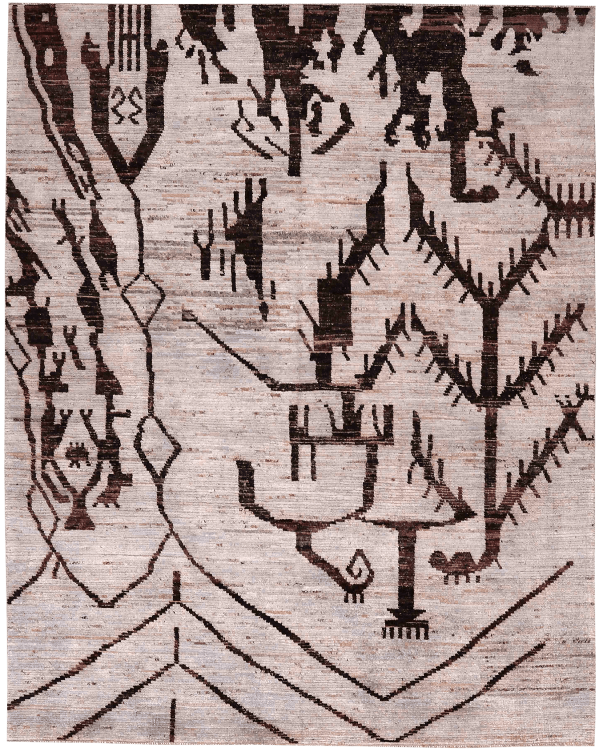 Thumbnail 2 for Afghanistan Moroccan Tribal Rug 96397