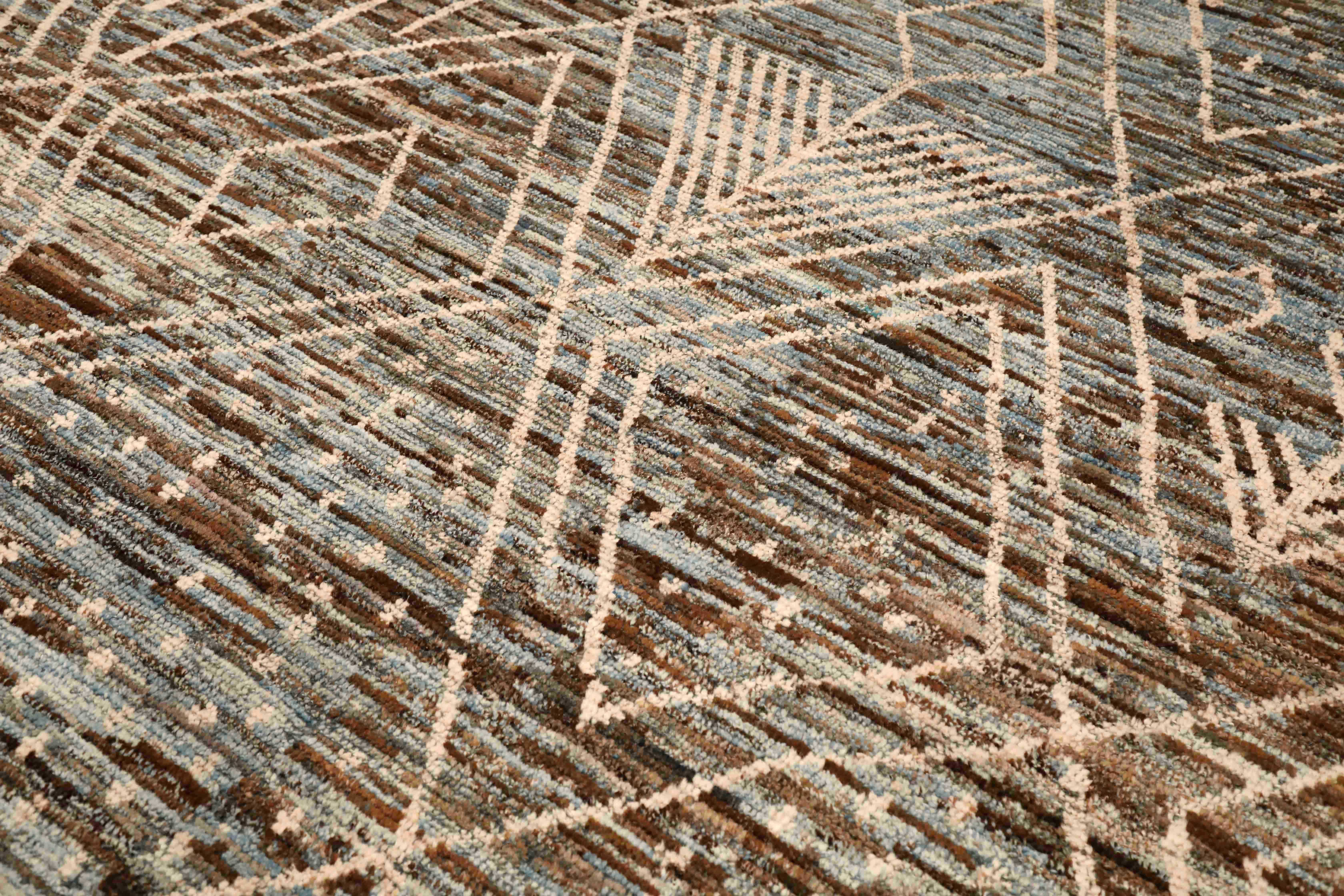 Thumbnail 14 for Afghanistan Moroccan Tribal Rug 96415