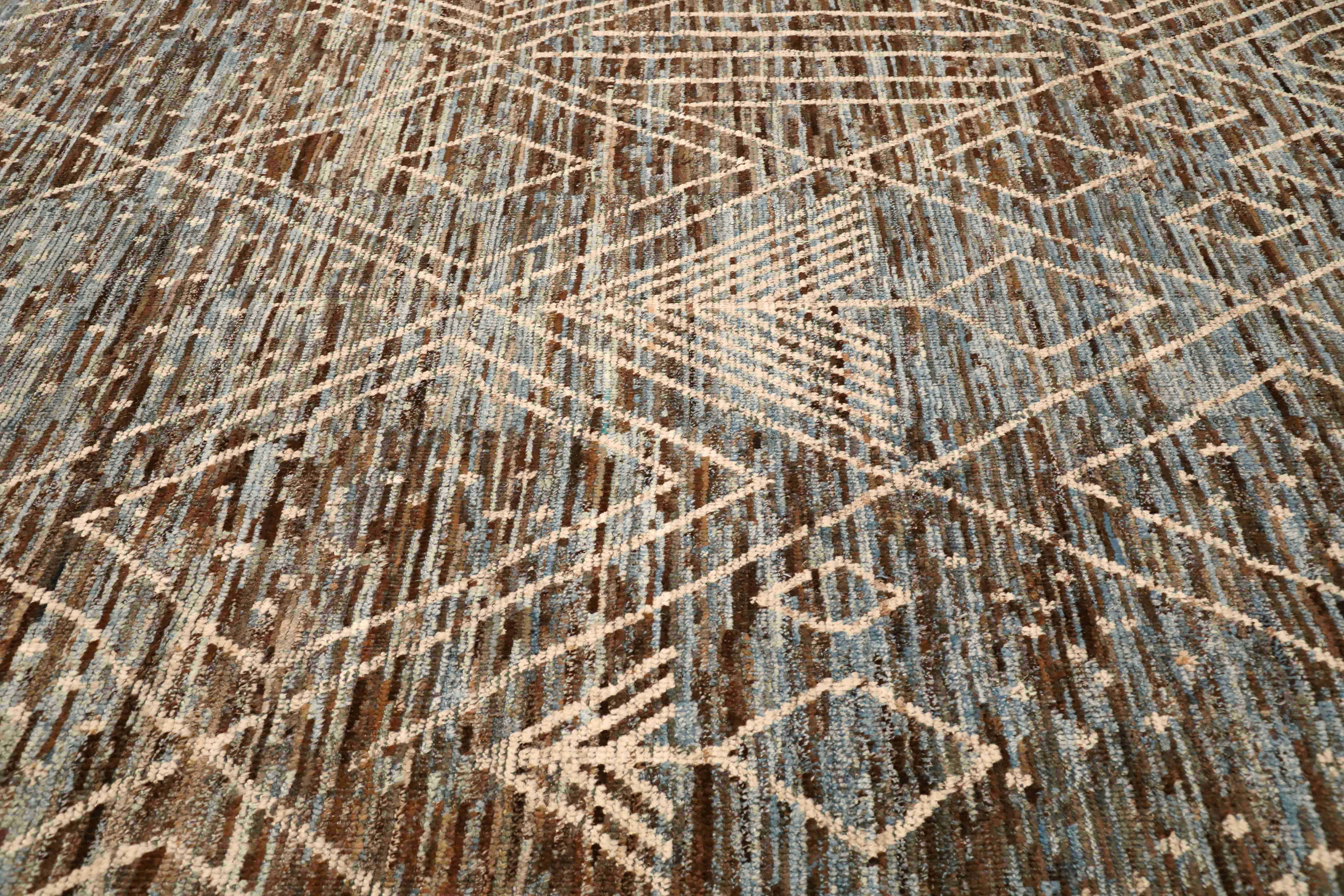 Thumbnail 3 for Afghanistan Moroccan Tribal Rug 96415