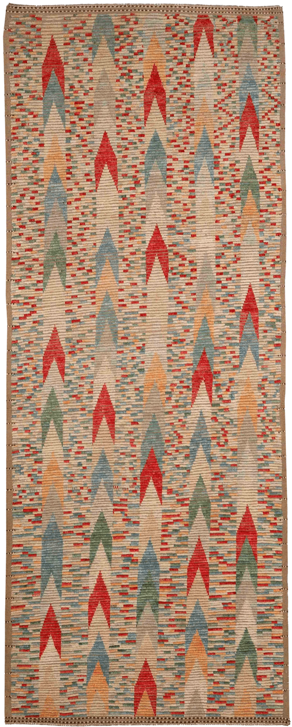 Thumbnail 4 for Afghanistan Moroccan Tribal Rug 96357