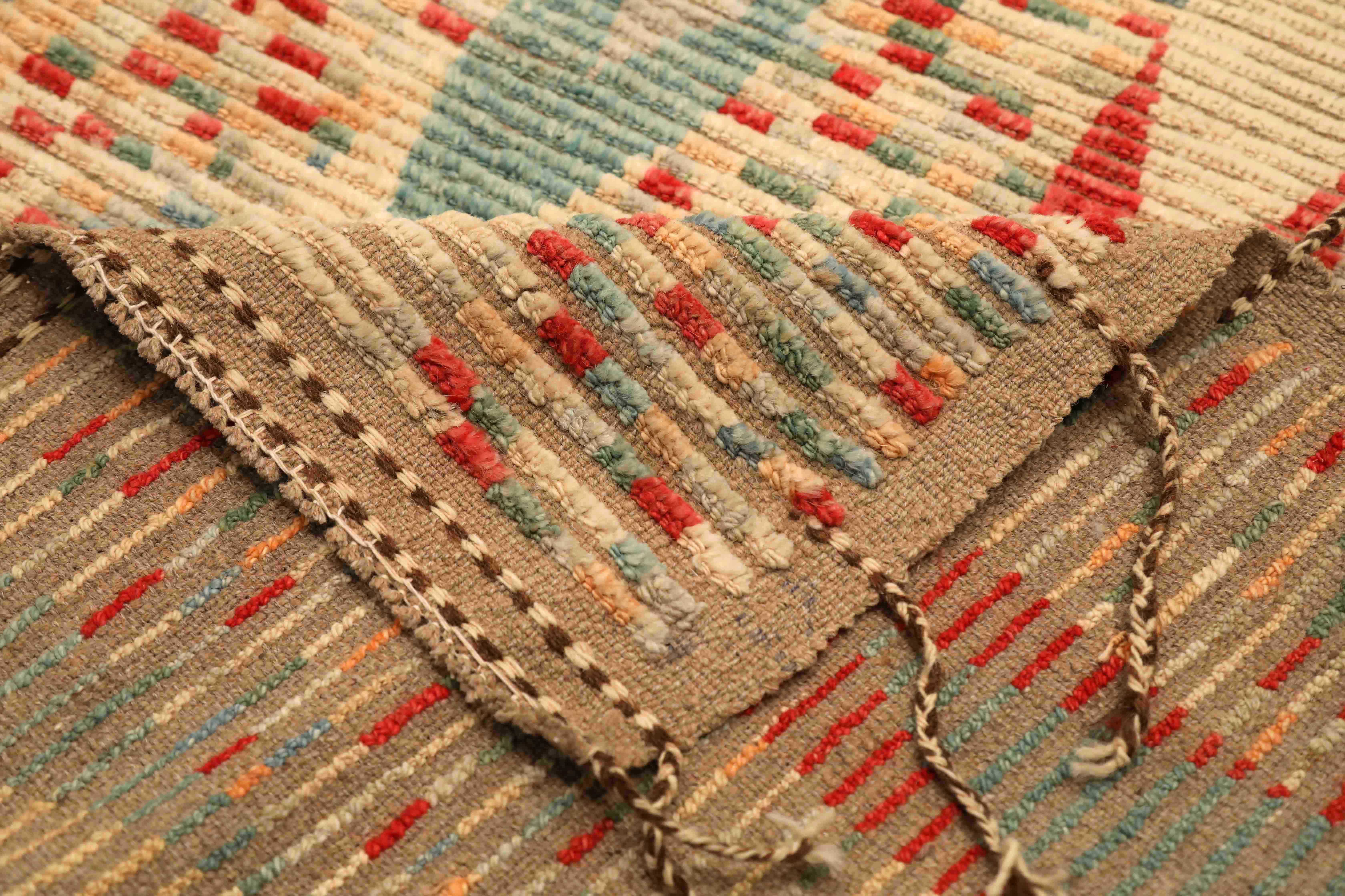 Thumbnail 9 for Afghanistan Moroccan Tribal Rug 96357