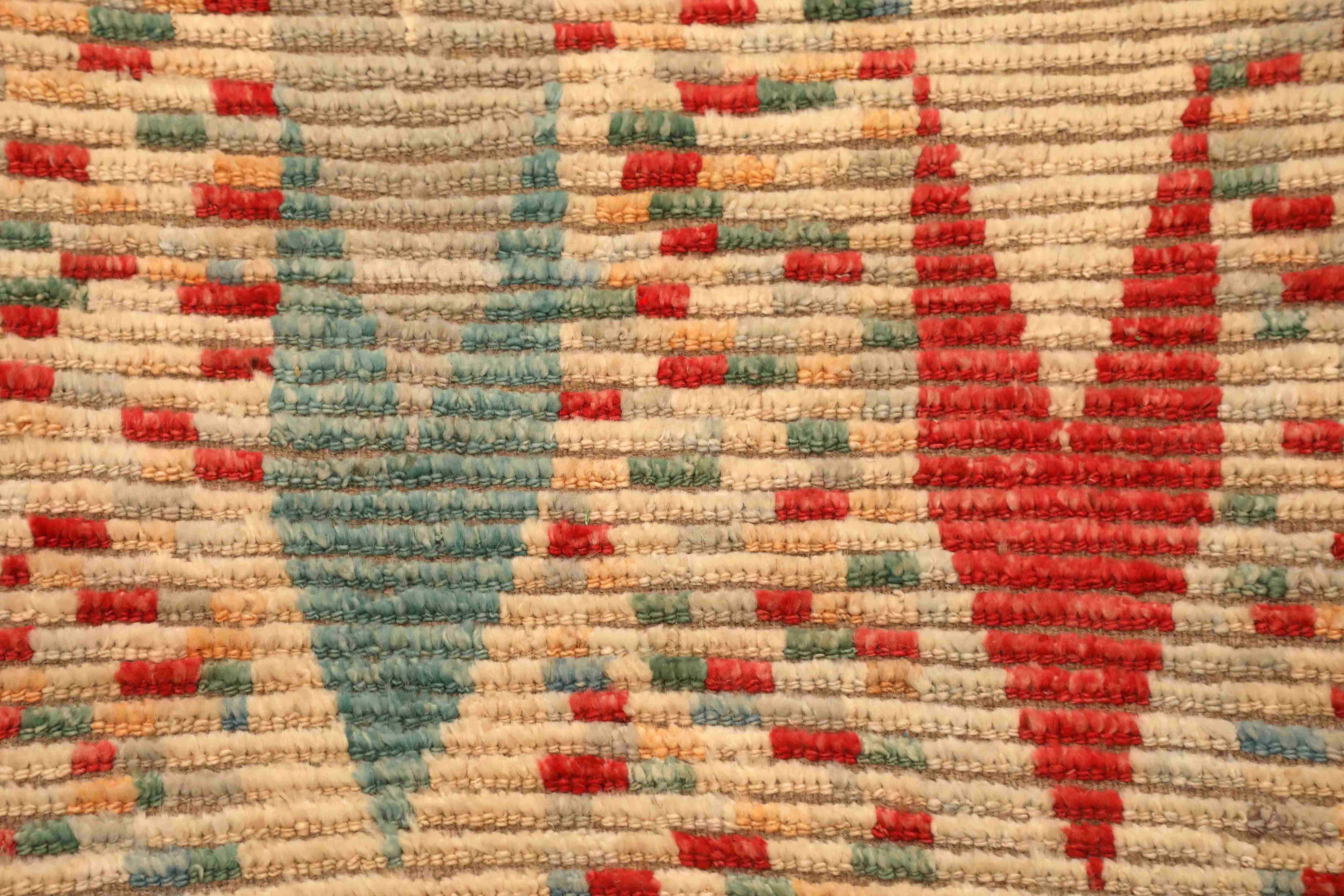 Thumbnail 11 for Afghanistan Moroccan Tribal Rug 96357