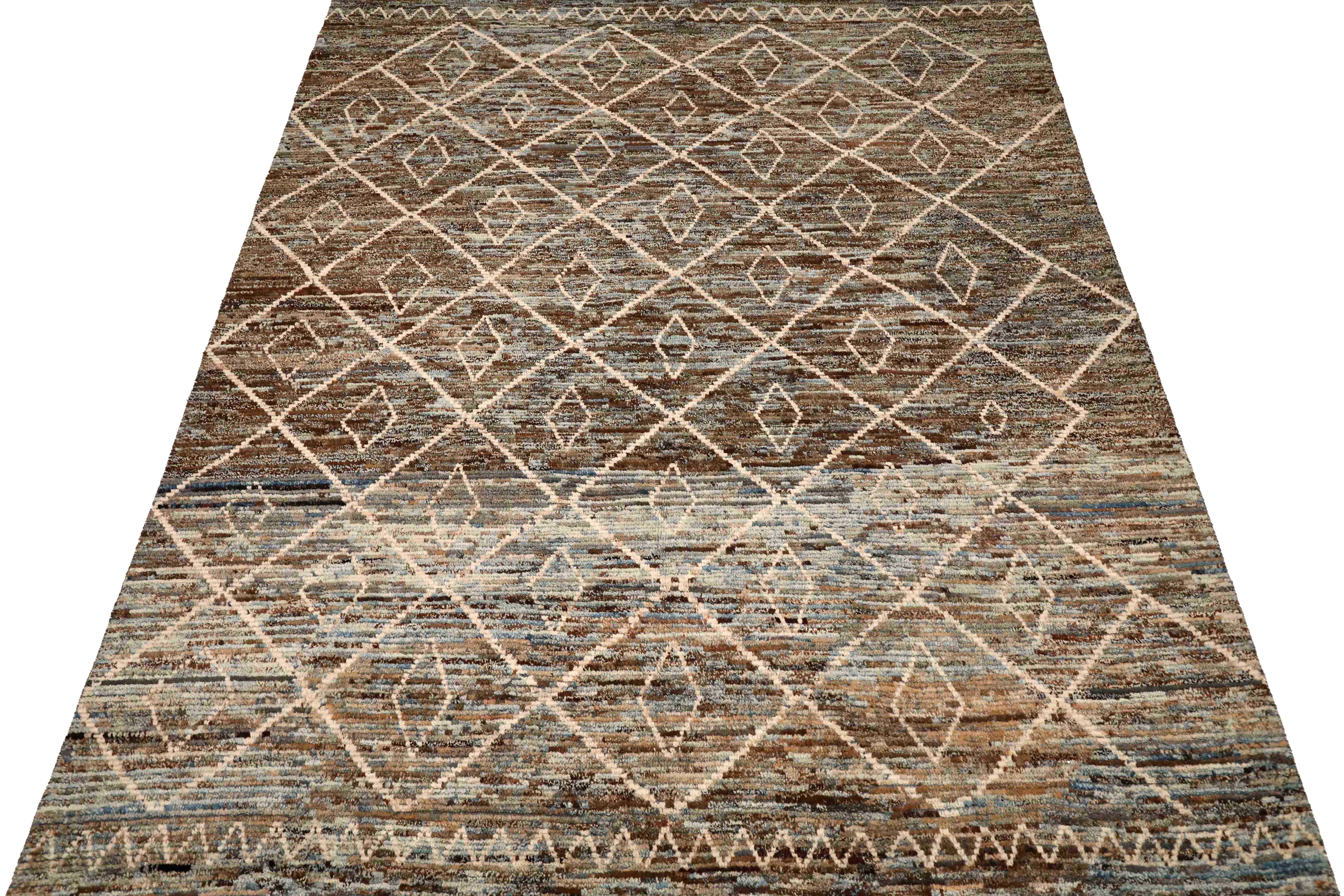 Thumbnail 4 for Afghanistan Moroccan Tribal Rug 96419