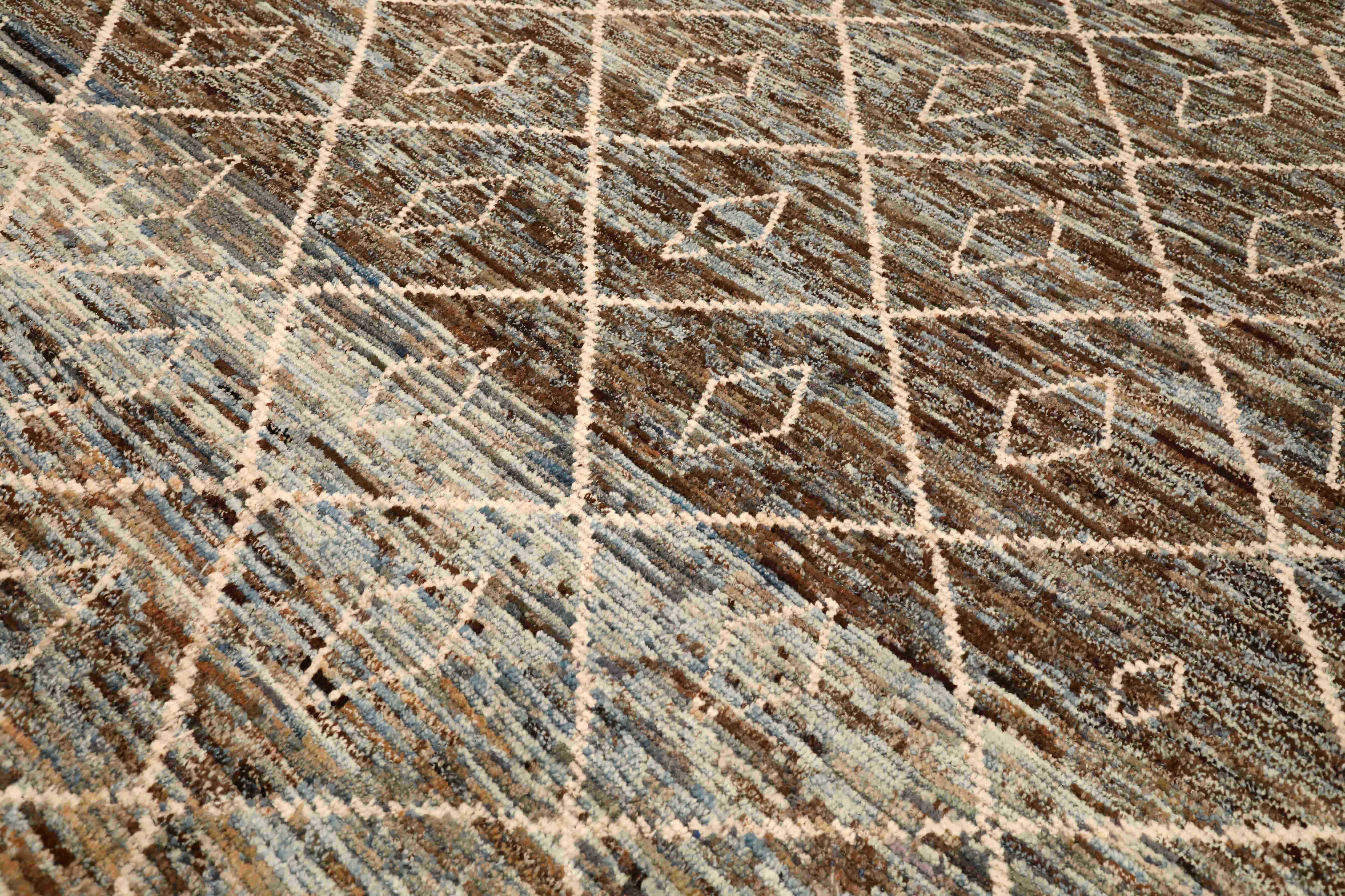 Thumbnail 9 for Afghanistan Moroccan Tribal Rug 96419