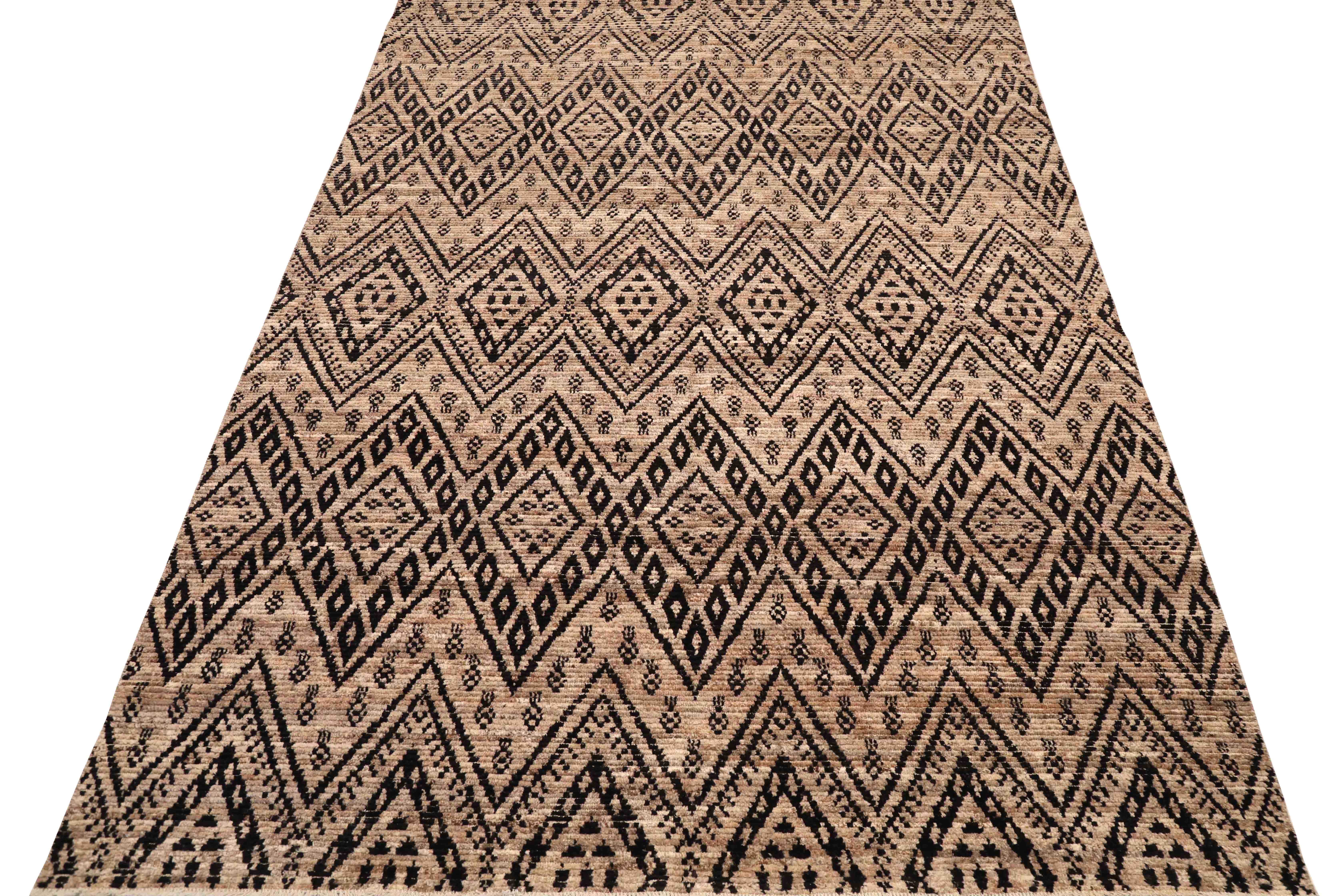 Thumbnail 4 for Afghanistan Moroccan Tribal Rug 96420