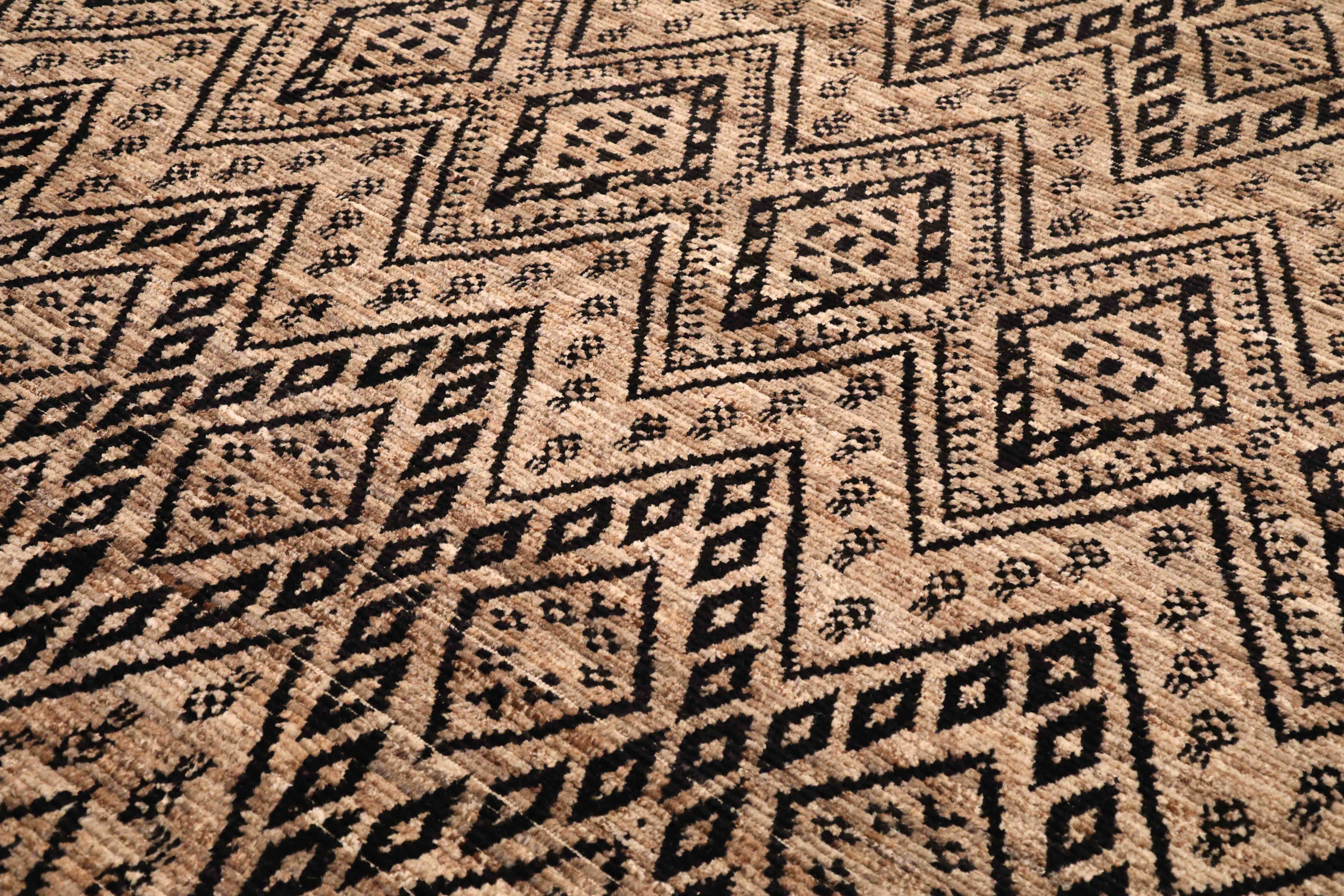 Thumbnail 10 for Afghanistan Moroccan Tribal Rug 96420