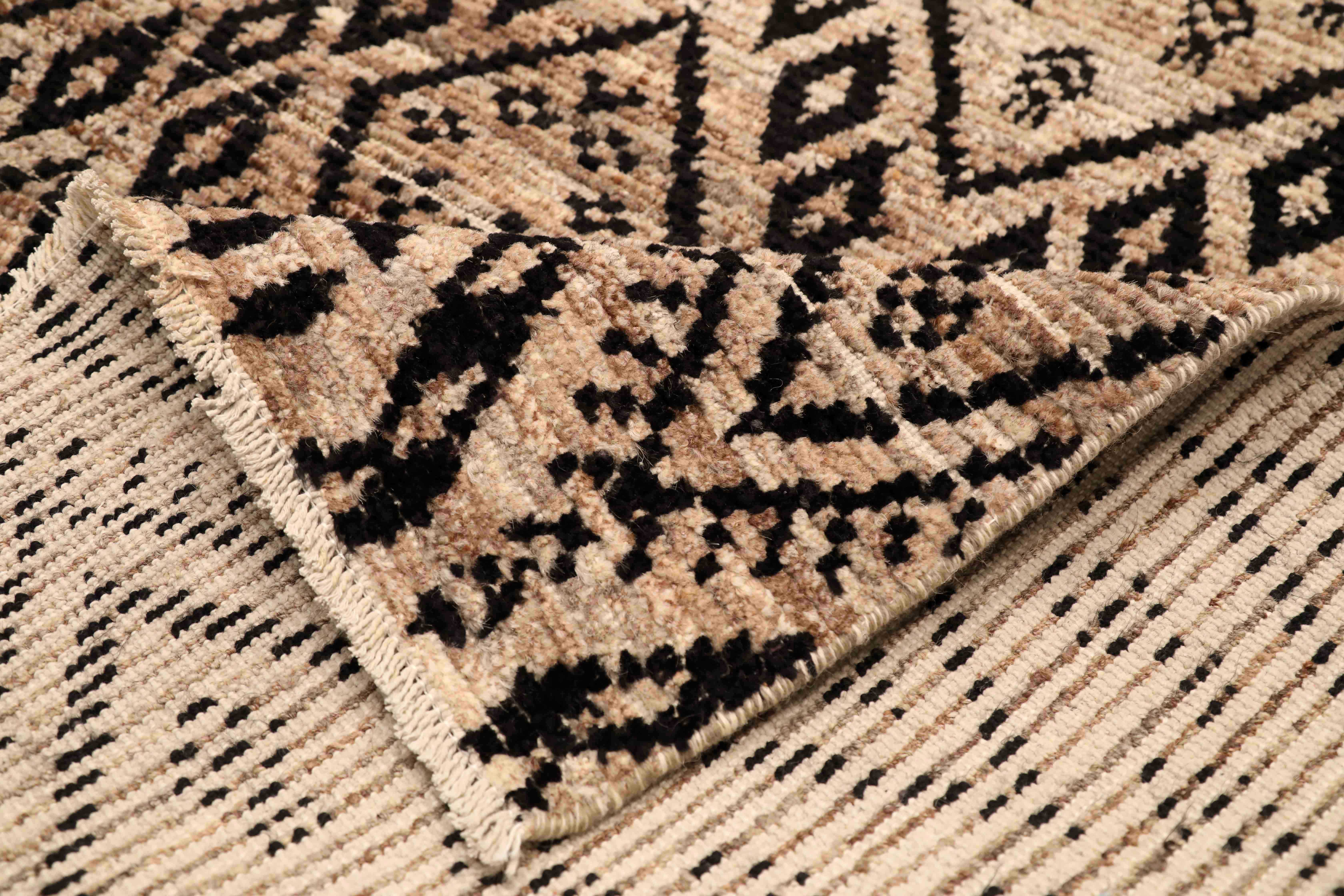 Thumbnail 14 for Afghanistan Moroccan Tribal Rug 96420