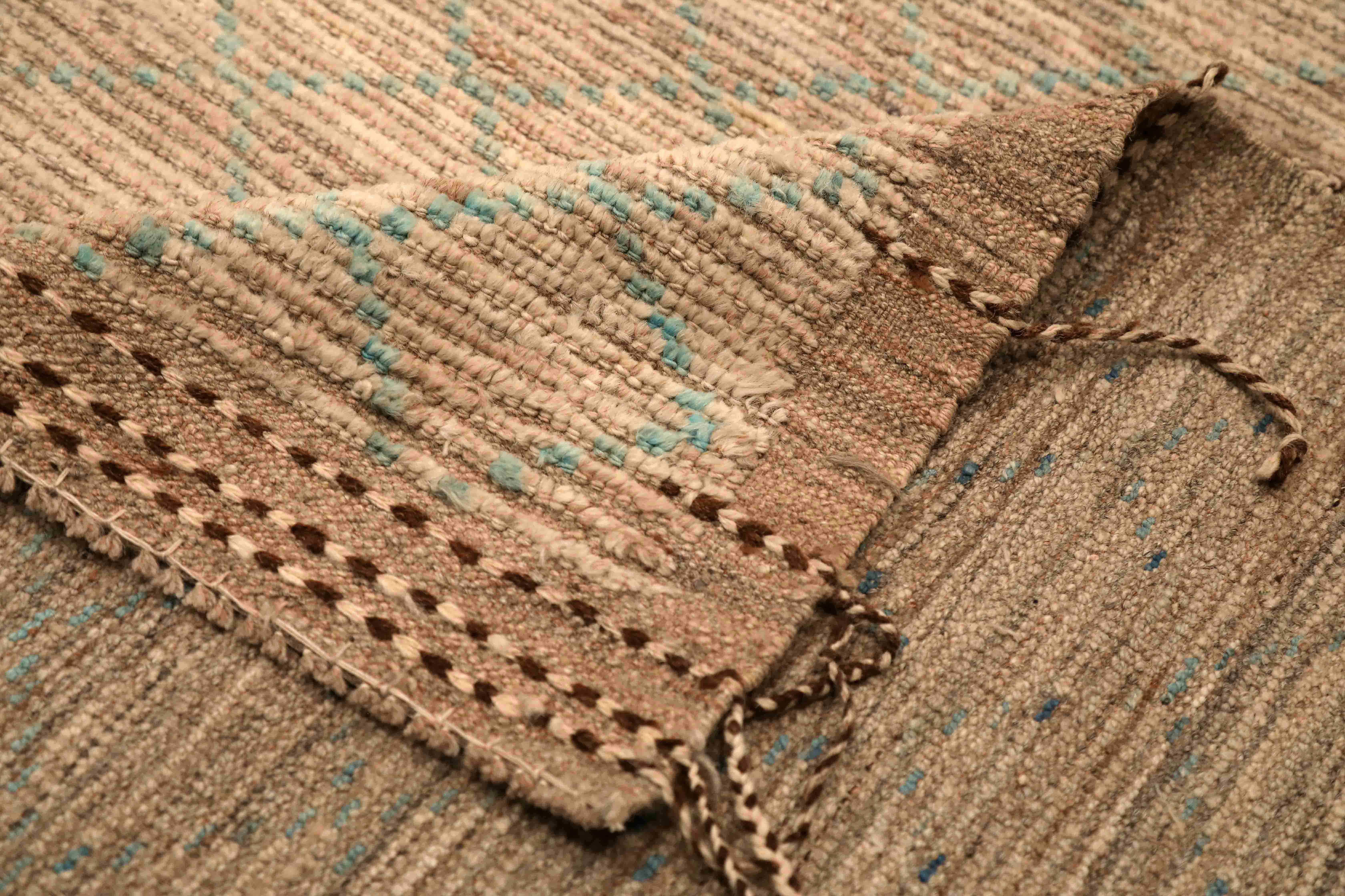 Thumbnail 15 for Afghanistan Moroccan Tribal Rug 96436