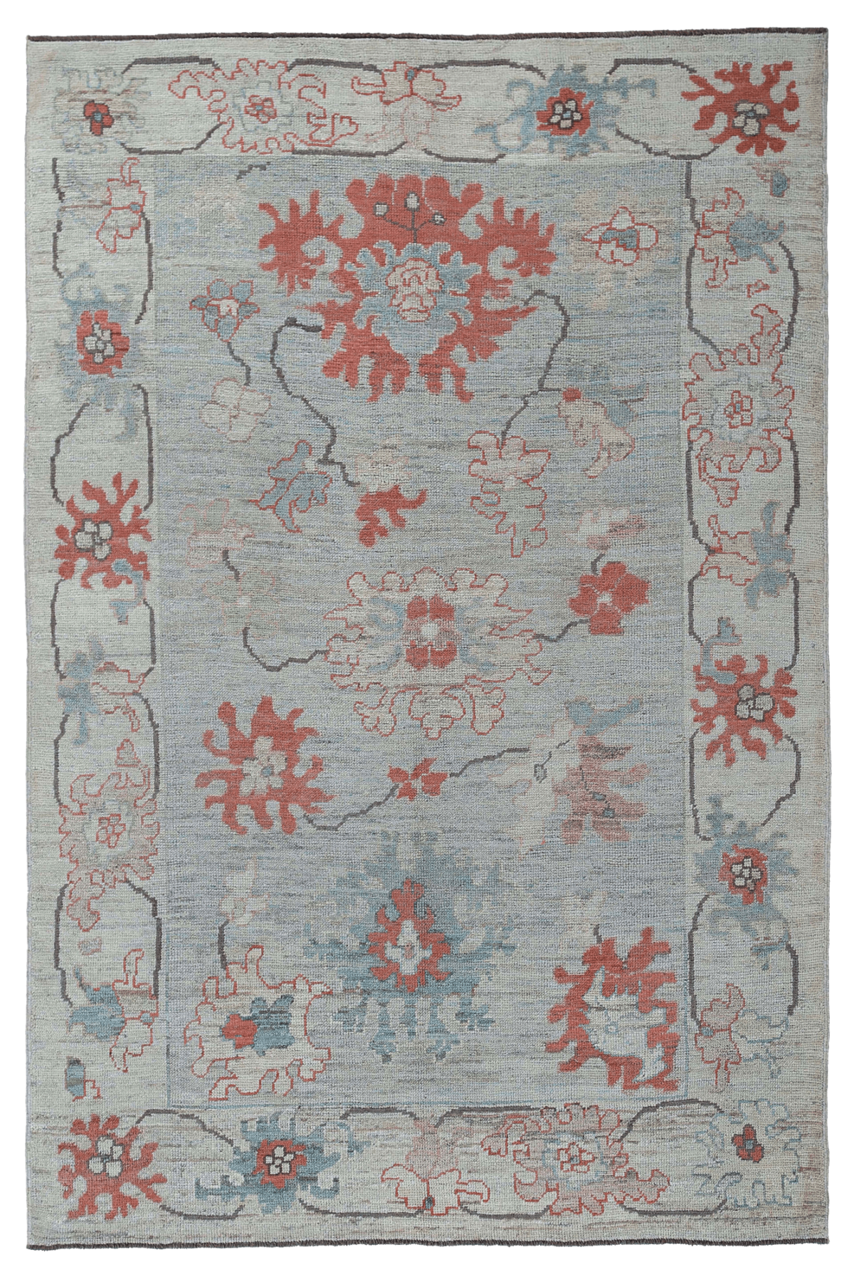 Thumbnail 2 for Turkey Oushak Tribal Rug 95449