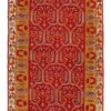 Thumbnail 6 for Antique Turkey Oushak Tribal Rug 92351