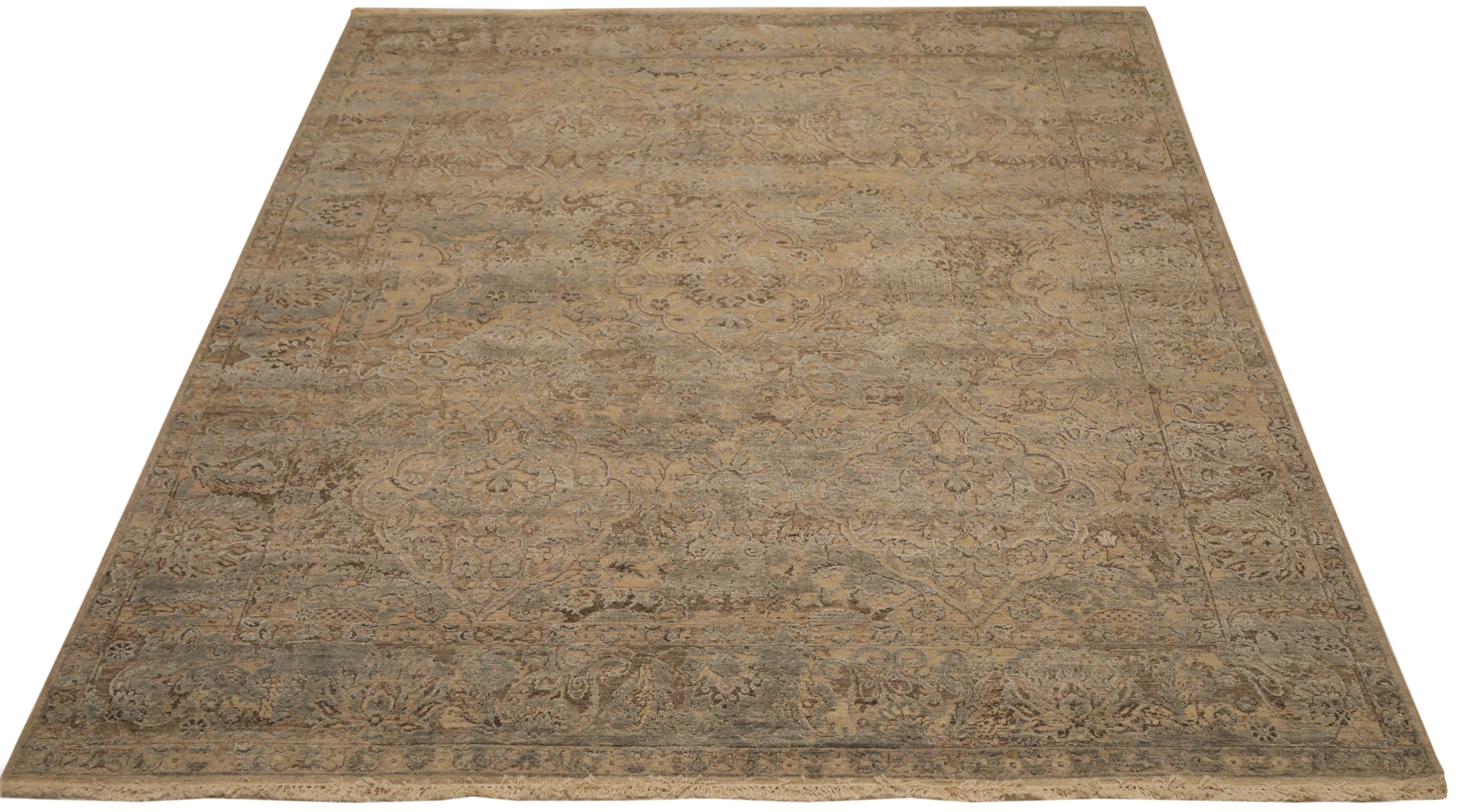 Thumbnail 7 for India Oushak Modern / Contemporary Rug 93784