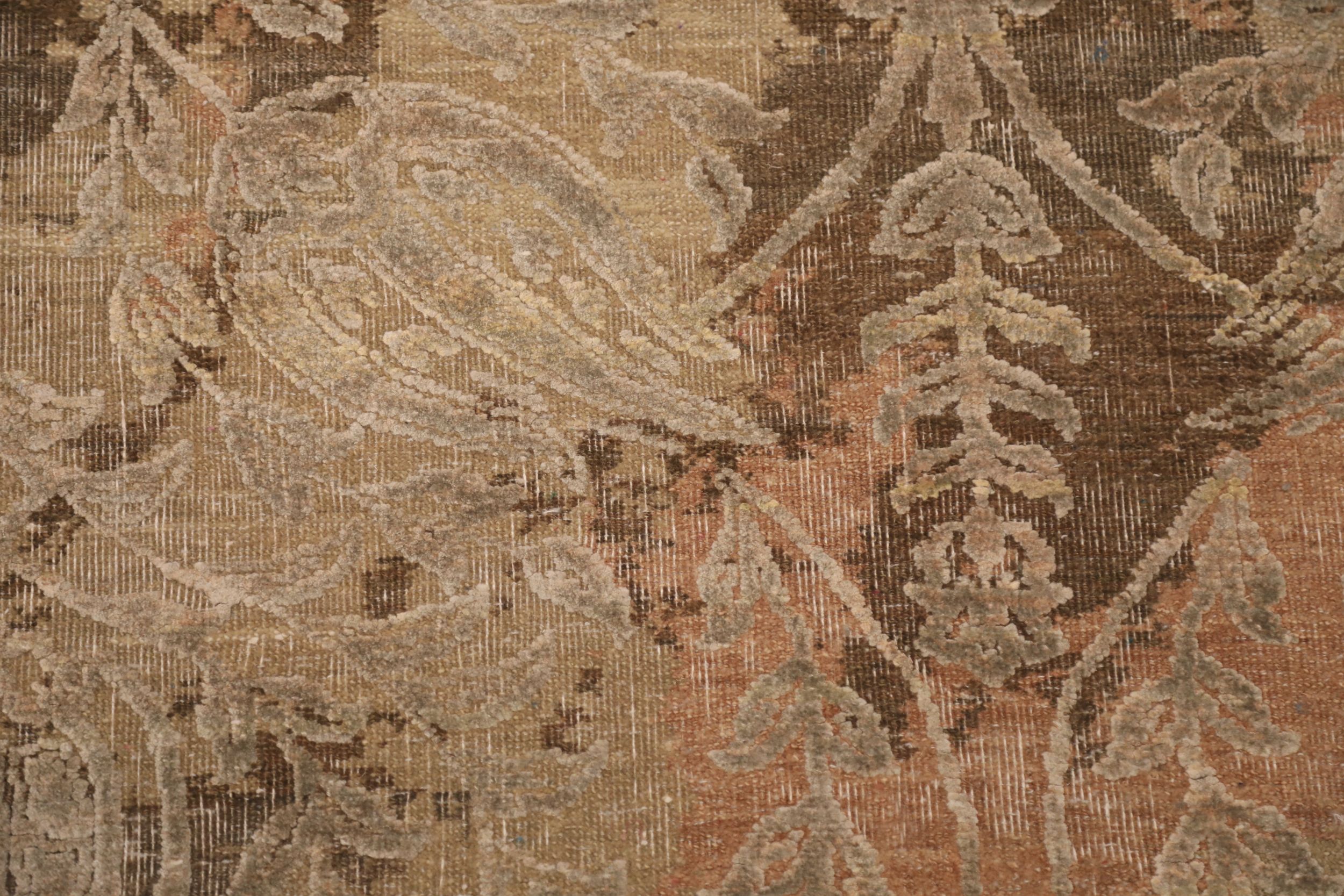 Thumbnail 3 for India Sari Silk Modern / Contemporary Rug 93843