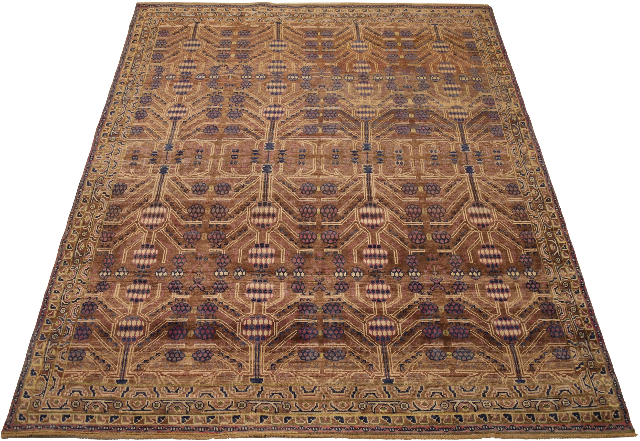 Thumbnail 4 for India Khotan Modern / Contemporary Rug 93858