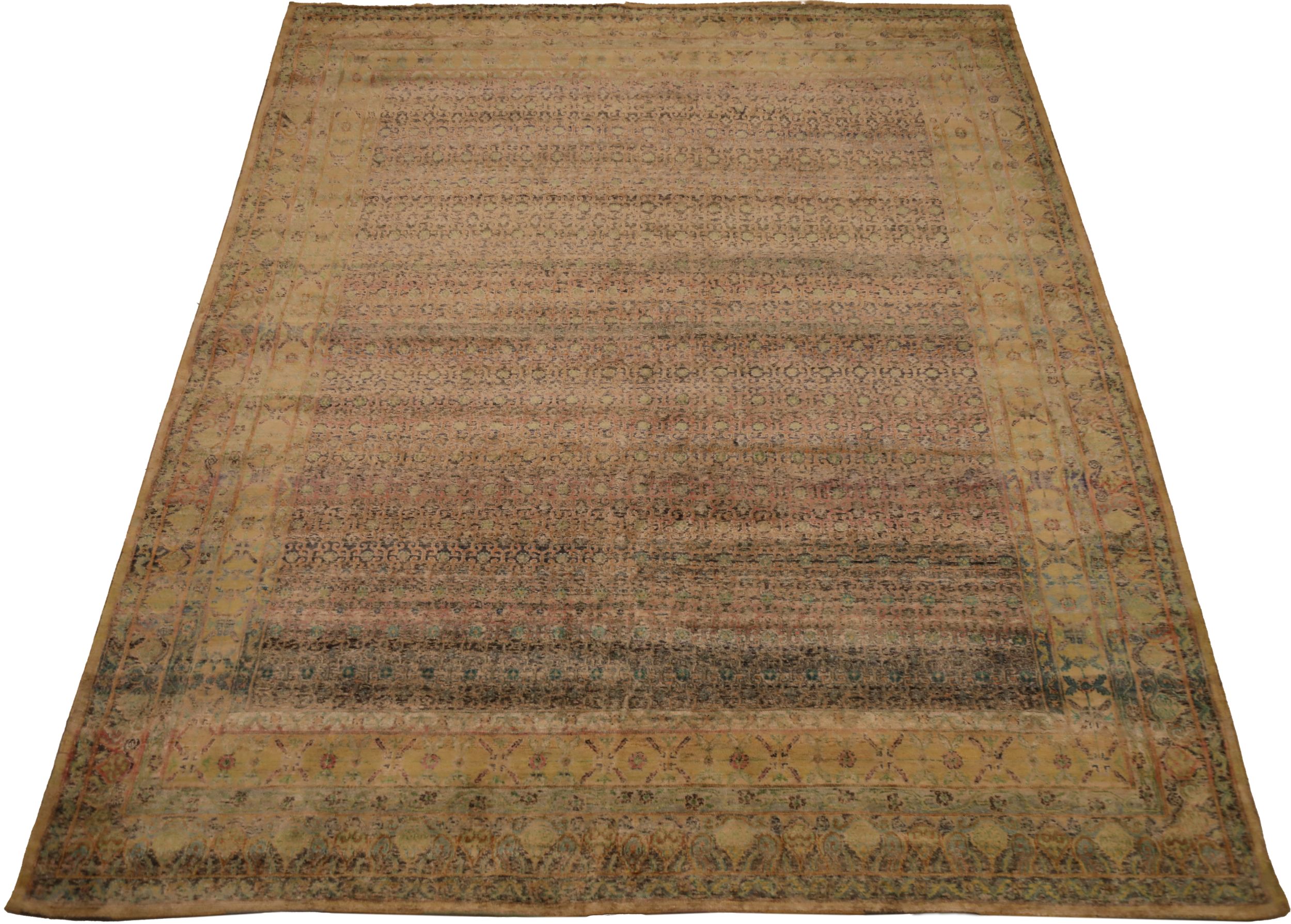 Thumbnail 6 for India Sari Silk Modern / Contemporary Rug 93861