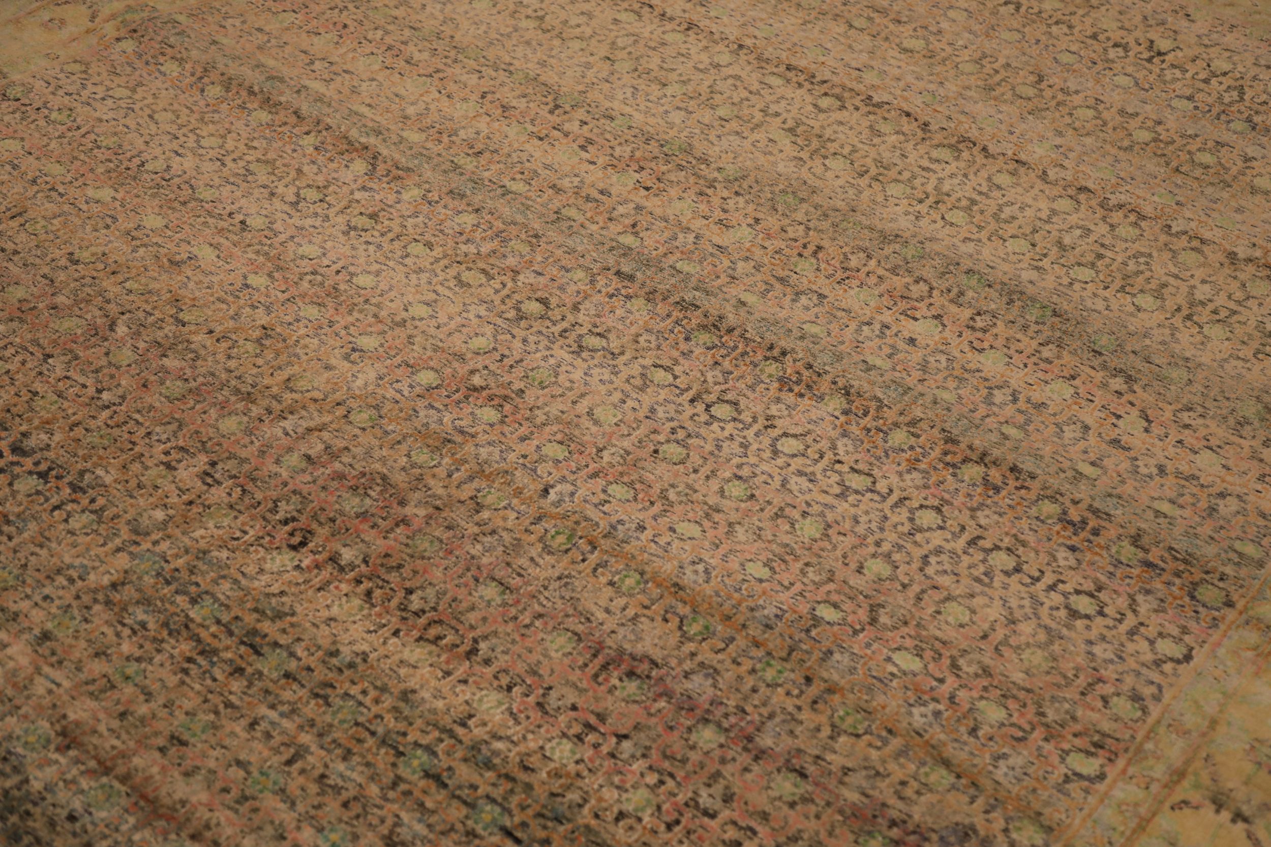 Thumbnail 4 for India Sari Silk Modern / Contemporary Rug 93861