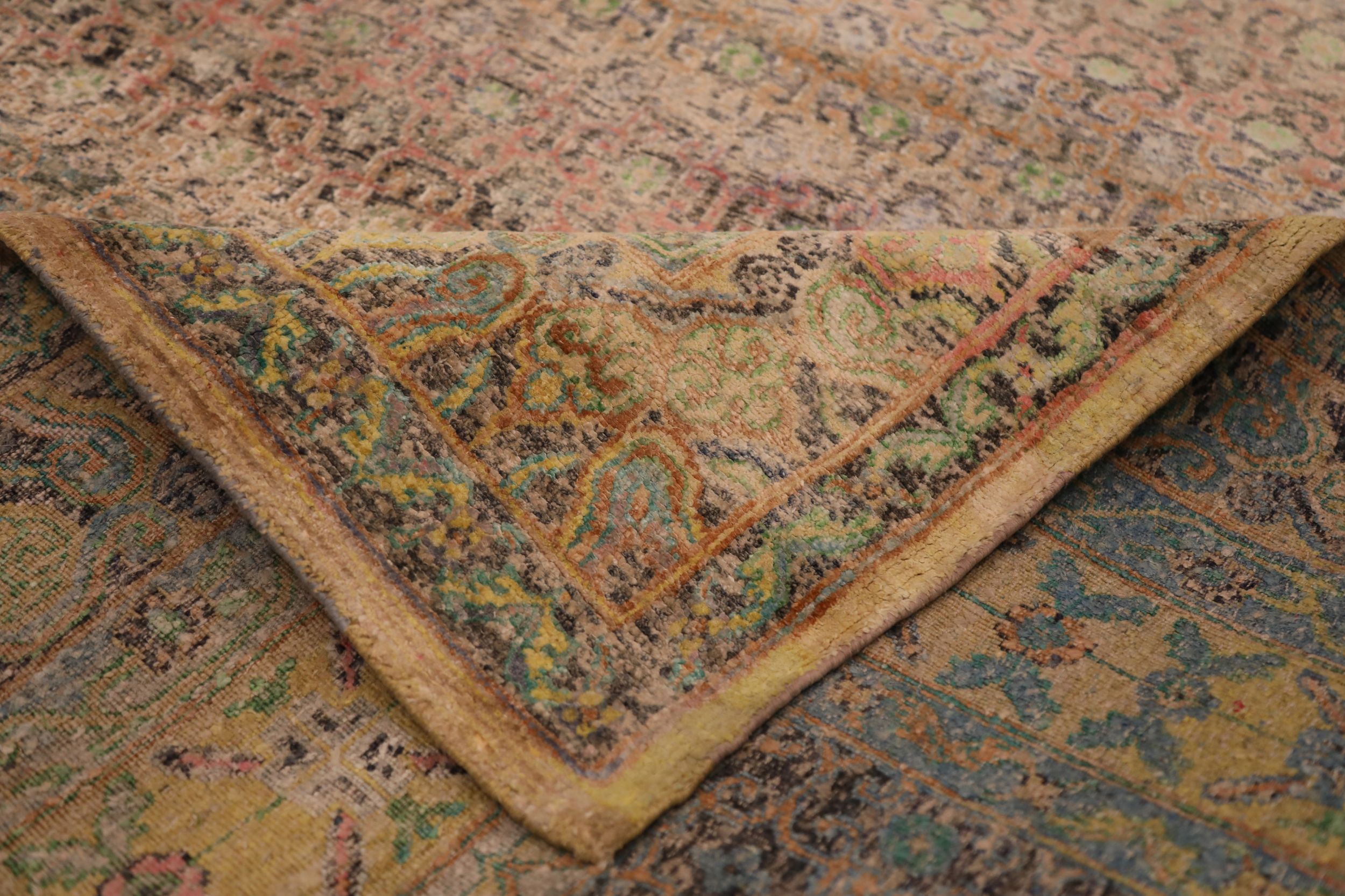 Thumbnail 7 for India Sari Silk Modern / Contemporary Rug 93861